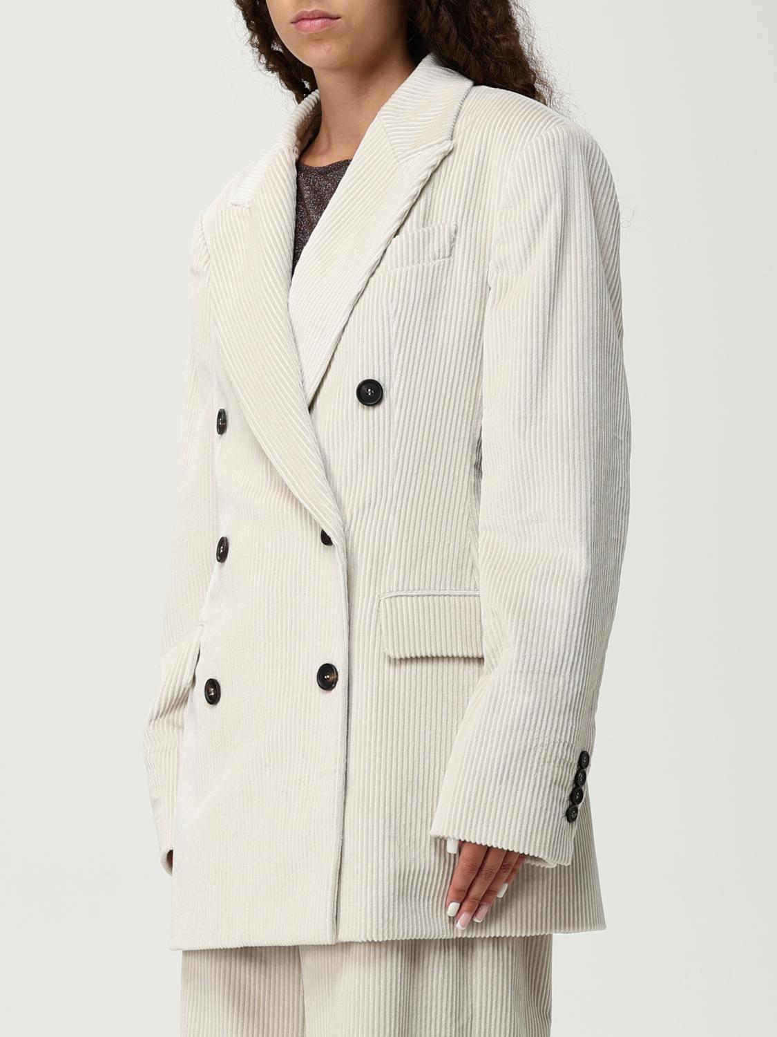 BRUNELLO CUCINELLI JACKE: Jacke damen Brunello Cucinelli, Beige - Img 4