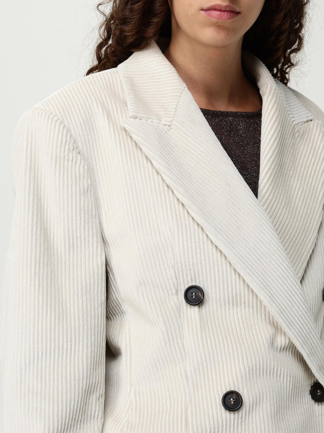 BRUNELLO CUCINELLI JACKE: Jacke damen Brunello Cucinelli, Beige - Img 5