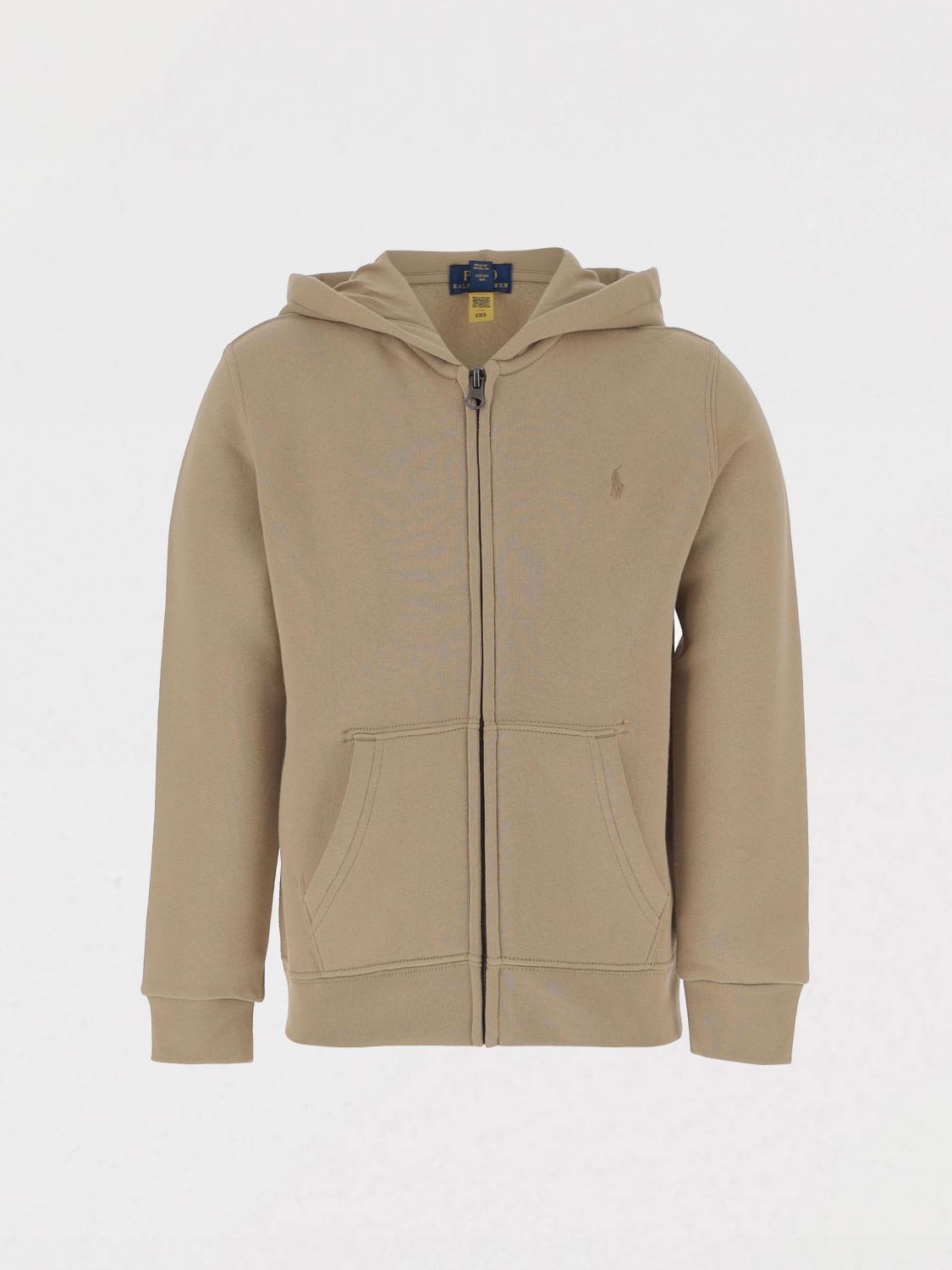 POLO RALPH LAUREN SWEATER: Sweater kids Polo Ralph Lauren, Beige - Img 1