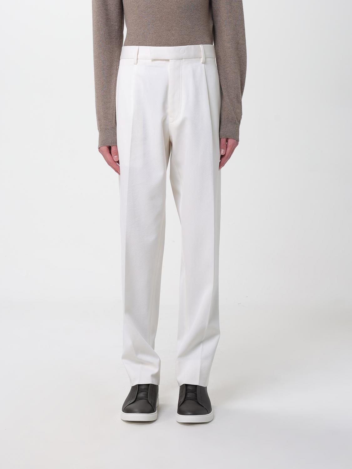 ZEGNA PANTS: Pants men Zegna, White - Img 1