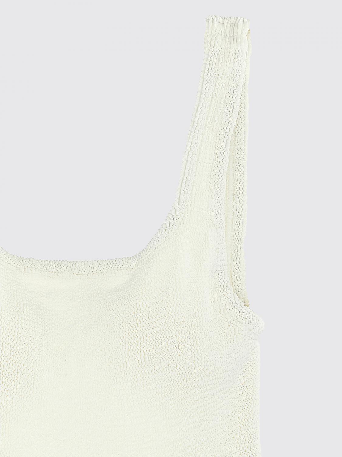 HUNZA G КУПАЛЬНИК: Купальник Женское Hunza G, Белый - Img 3