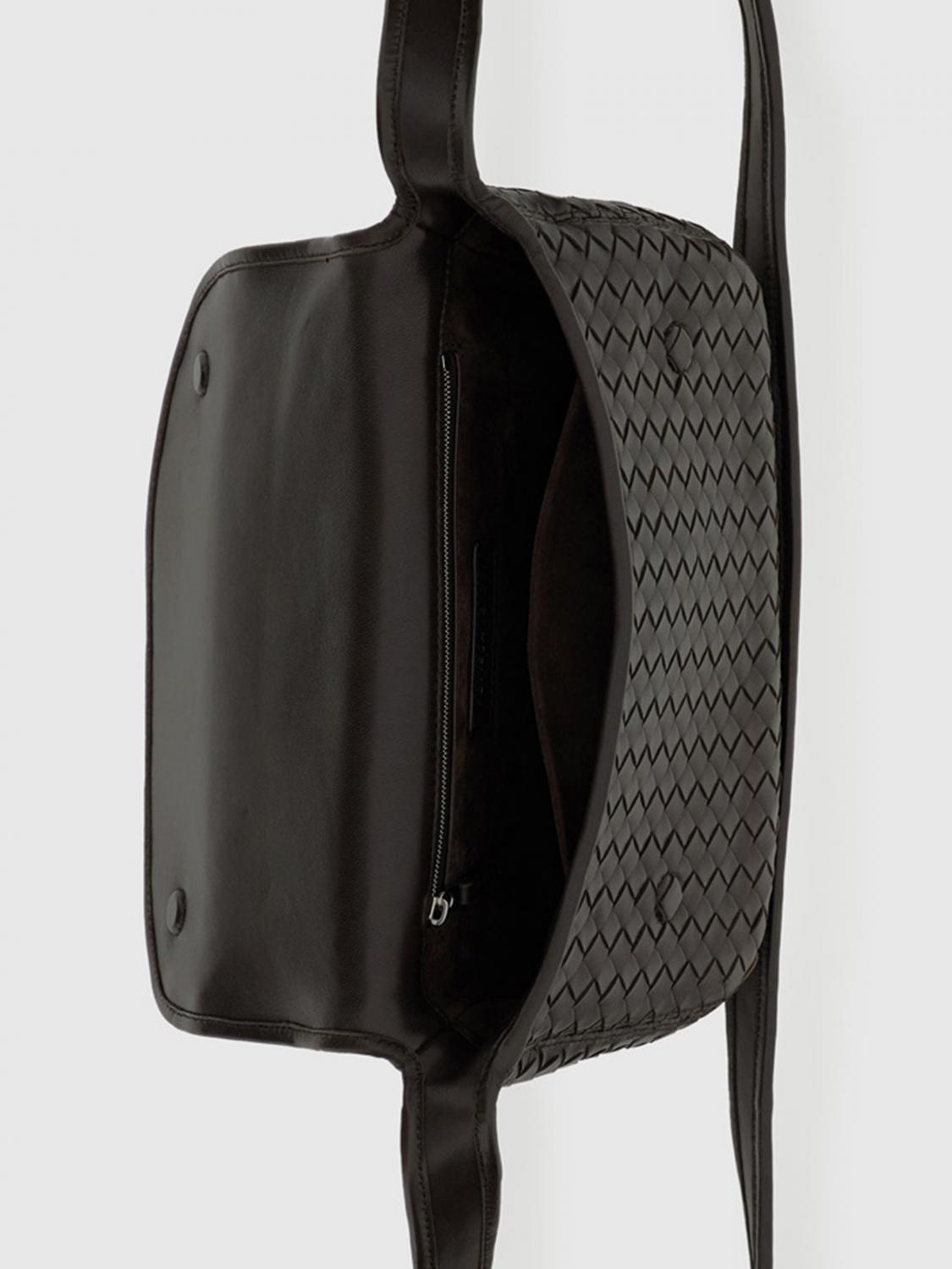 BOTTEGA VENETA SHOULDER BAG: Bags men Bottega Veneta, Brown - Img 4