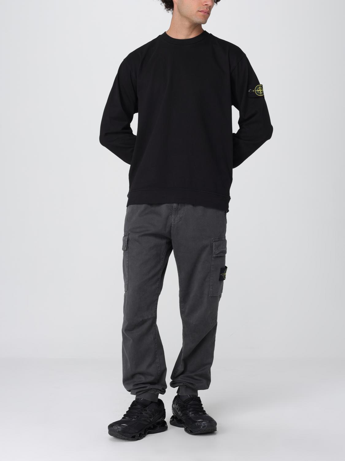 STONE ISLAND SWEATSHIRT: Sweatshirt men Stone Island, Black - Img 2