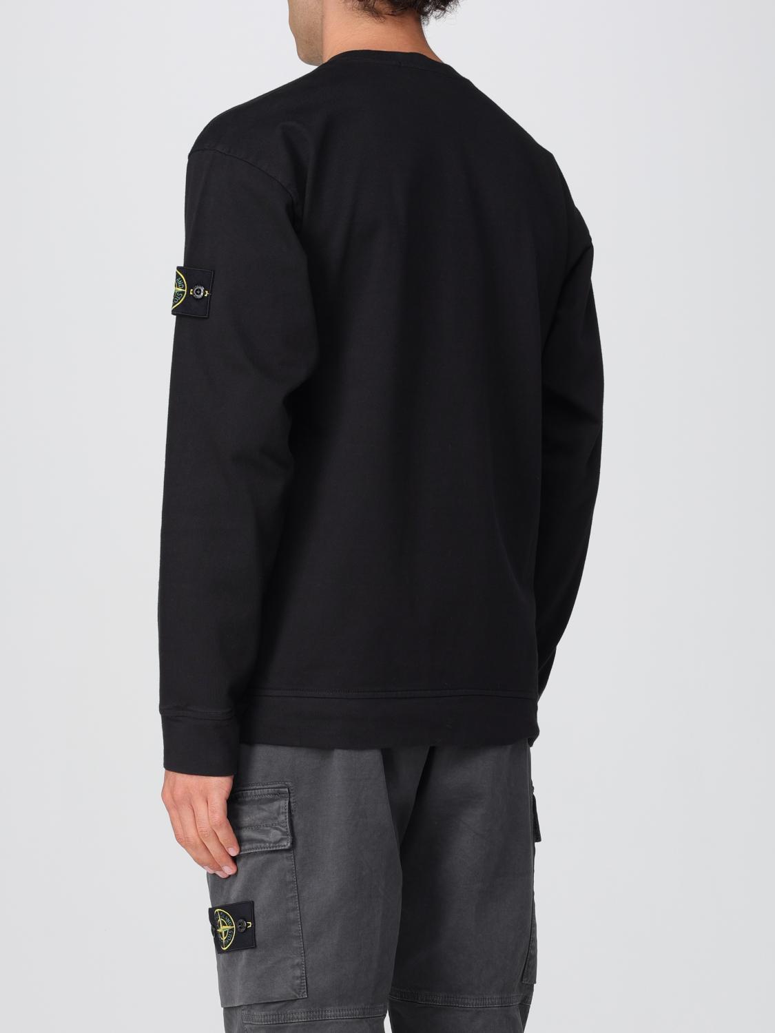 STONE ISLAND SWEATSHIRT: Sweatshirt men Stone Island, Black - Img 3