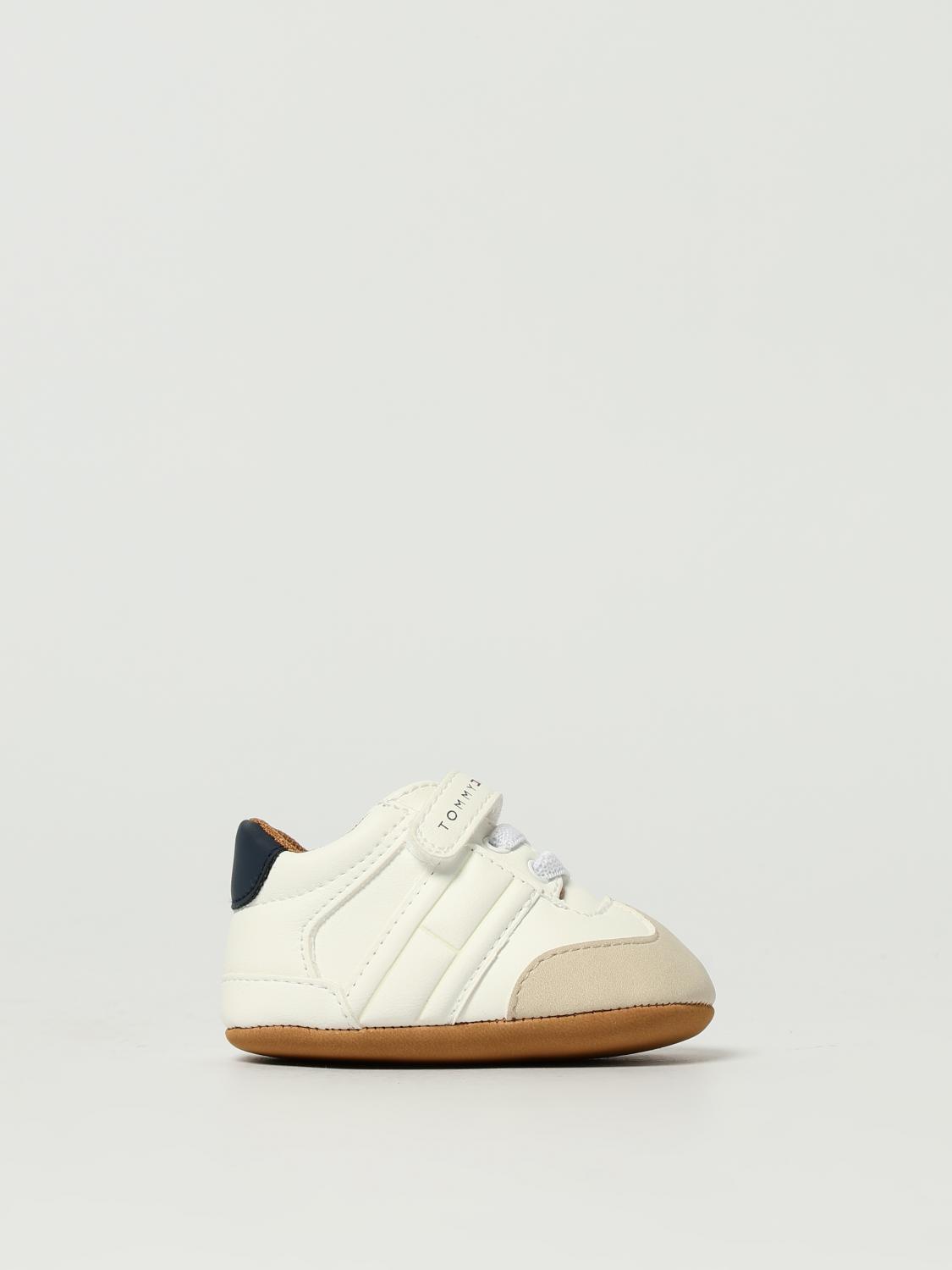 TOMMY HILFIGER: Shoes kids White Tommy Hilfiger baby boys