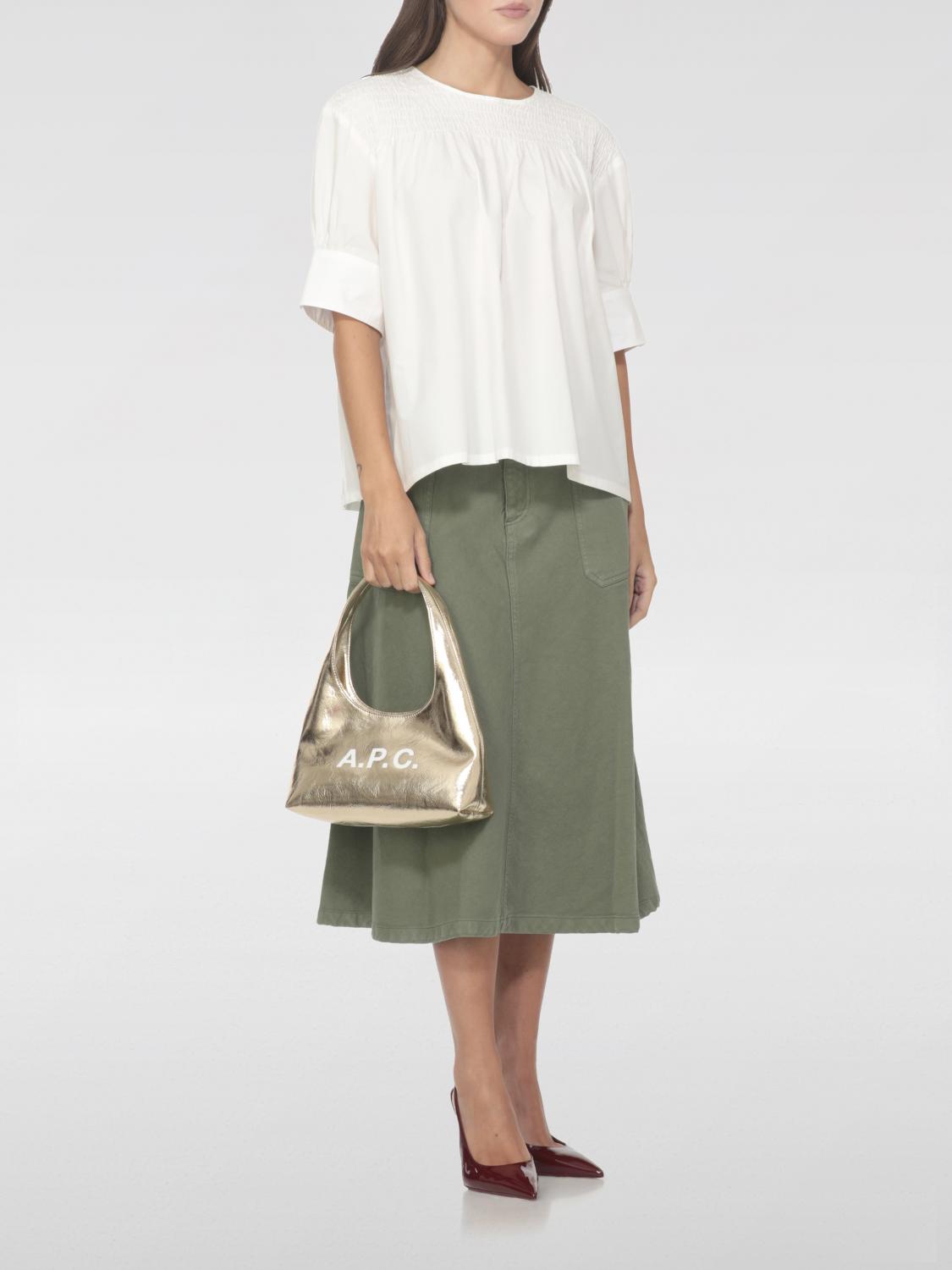 A.P.C. 上衣: 衬衫 女士 A.P.C., 白色 - Img 2