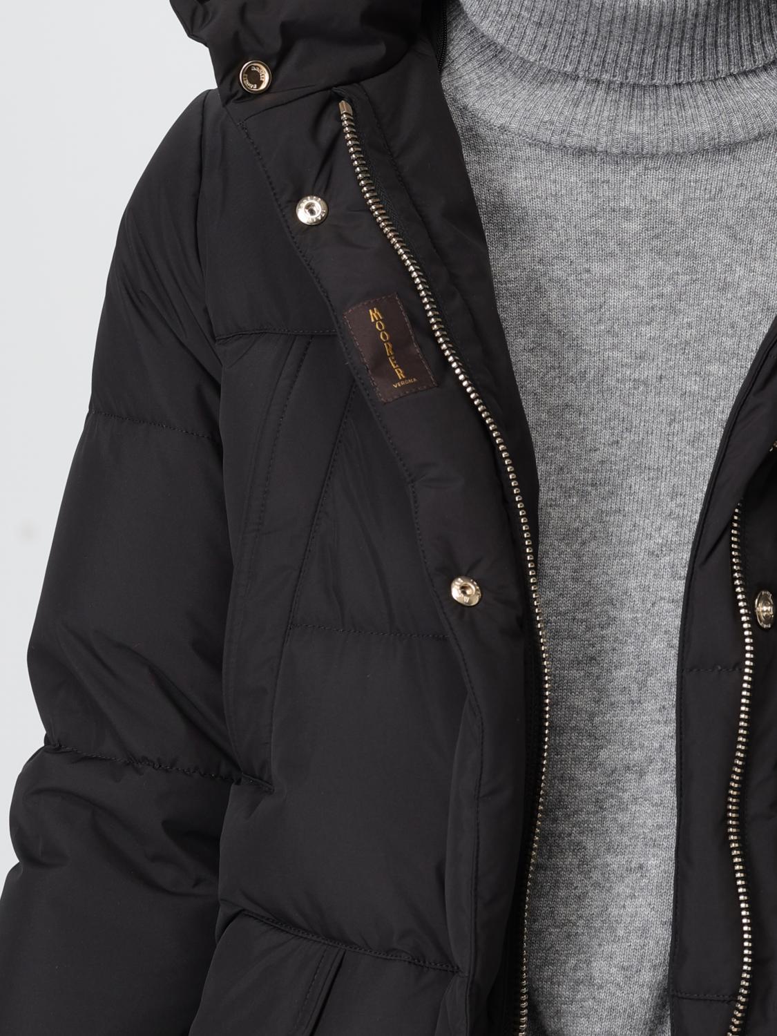 MOORER JACKET: Jacket woman Moorer, Black - Img 4