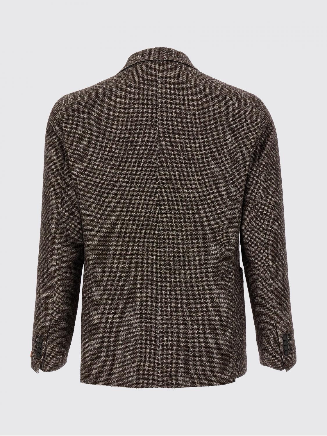 TAGLIATORE JACKET: Blazer men Tagliatore, Coffee - Img 2