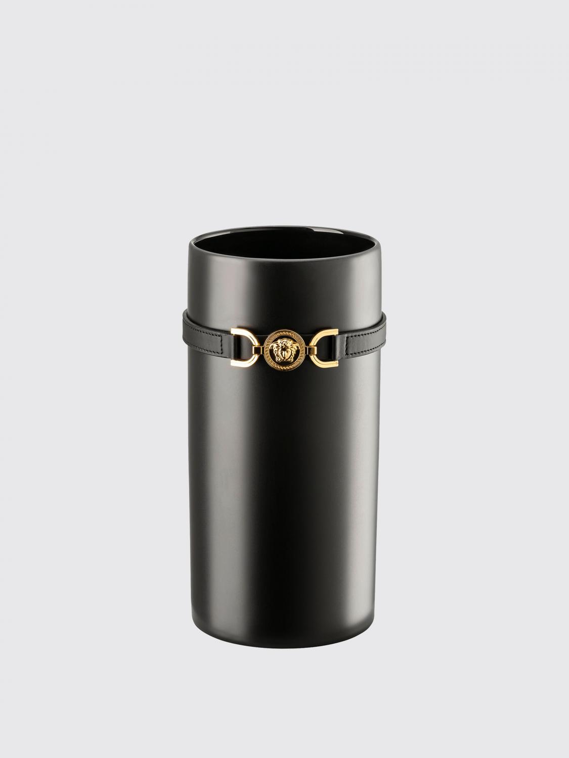VERSACE HOME VASES: Vases lifestyle Versace Home, Black - Img 1