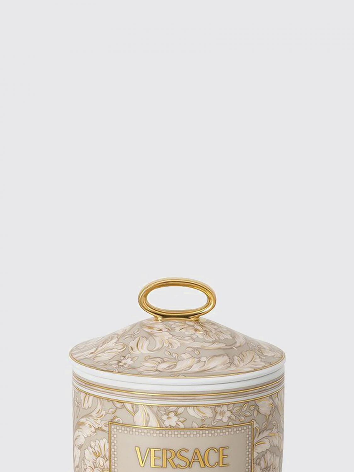 VERSACE HOME DEKO-ACCESSOIRES: Kerzen und düfte lifestyle Versace Home, Beige - Img 2