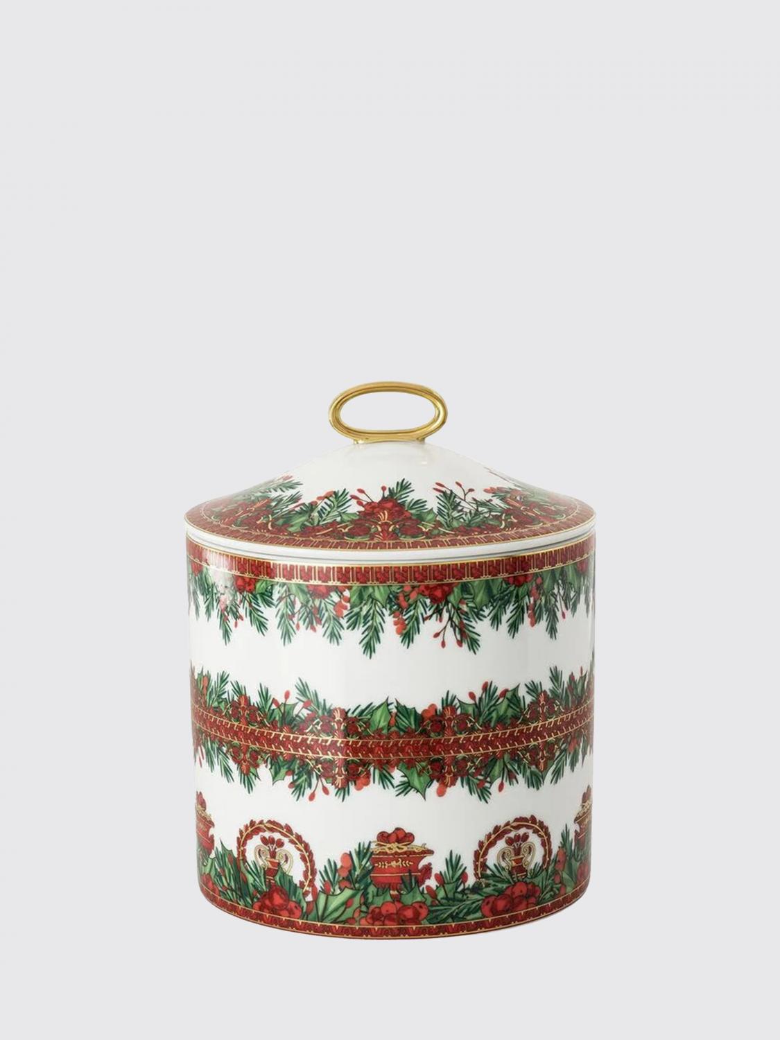 VERSACE HOME ACCESSORI DECORATIVI: Scatola Love Baroque Holiday Versace Home in porcellana , Rosso - Img 2