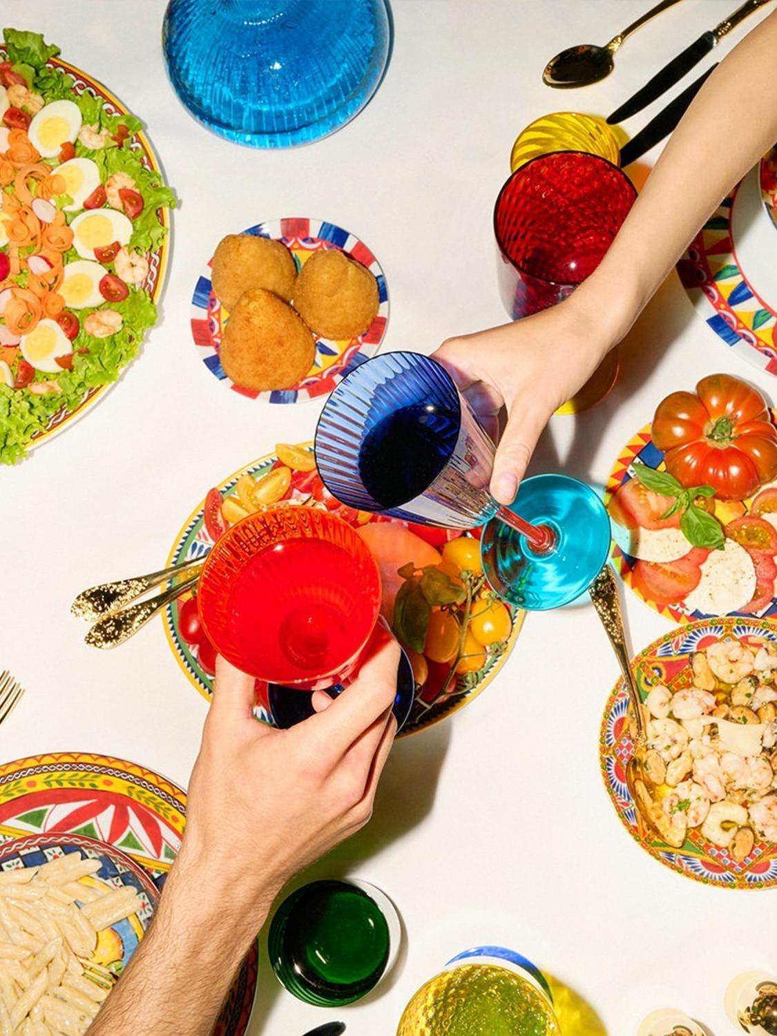 DOLCE & GABBANA GLASSWARE: Glassware lifestyle Dolce & Gabbana, Multicolor - Img 2