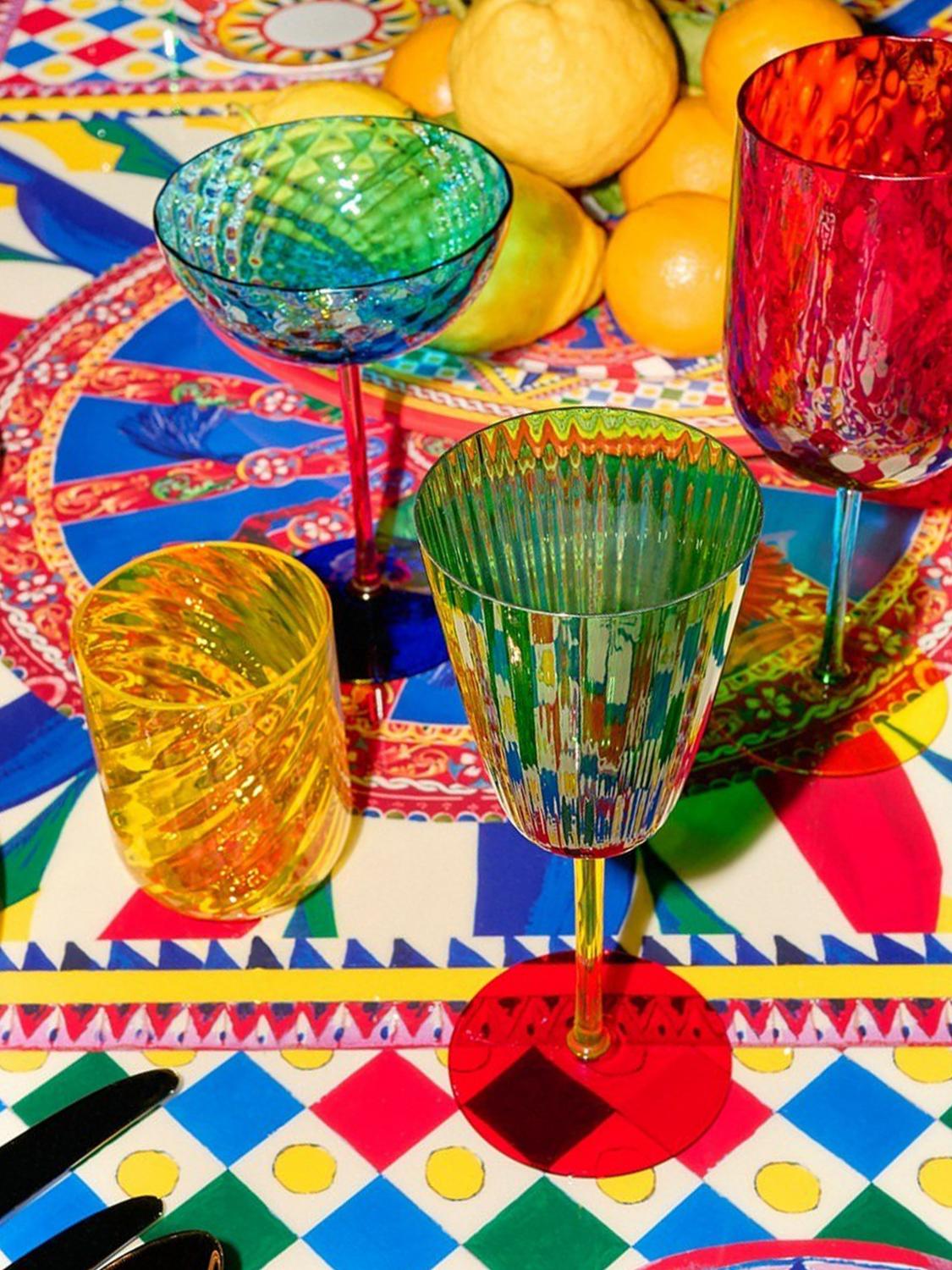 DOLCE & GABBANA GLASSWARE: Glassware lifestyle Dolce & Gabbana, Multicolor - Img 2