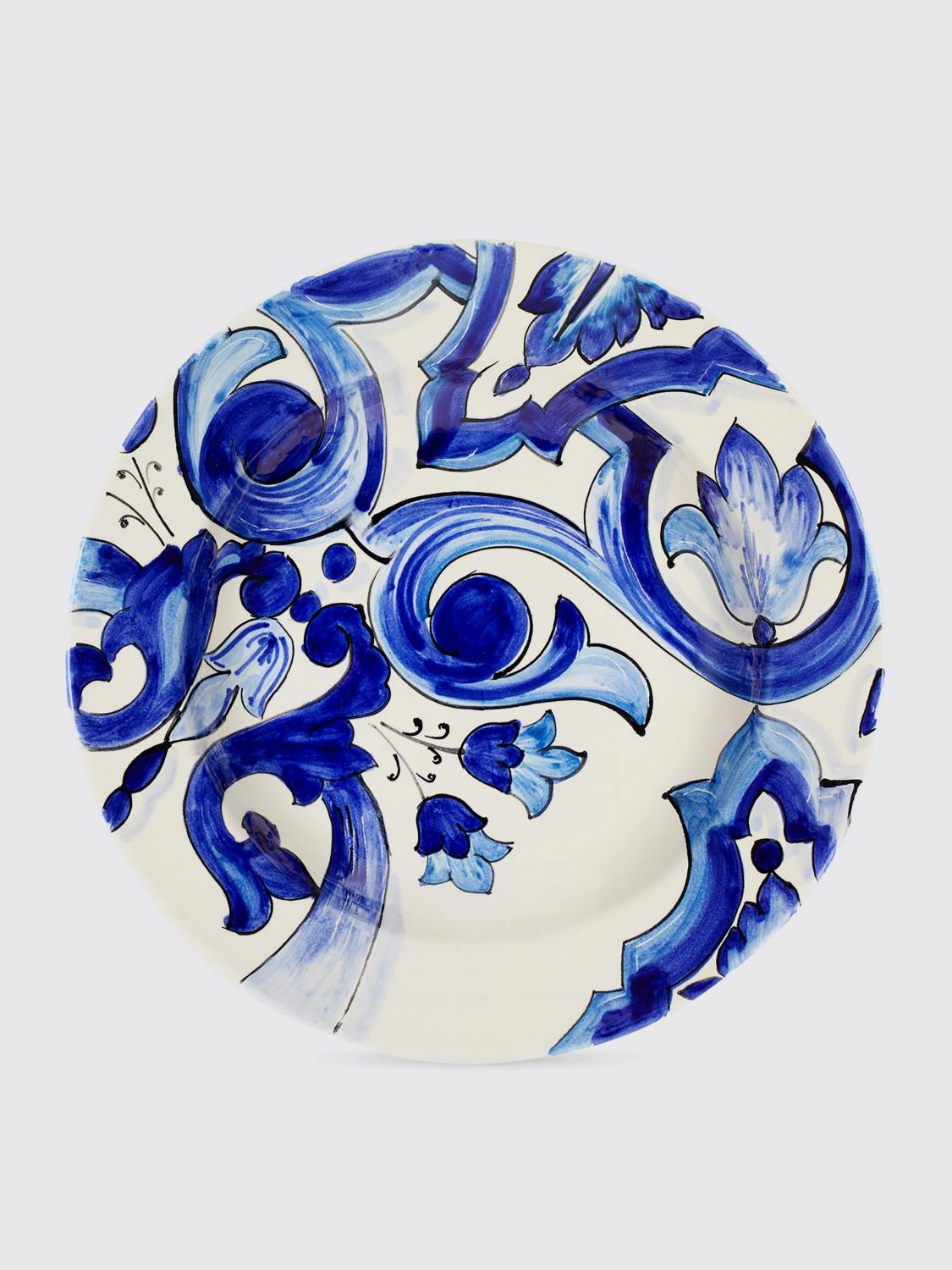 DOLCE & GABBANA DISHWARE: Dishware lifestyle Dolce & Gabbana, Blue - Img 1