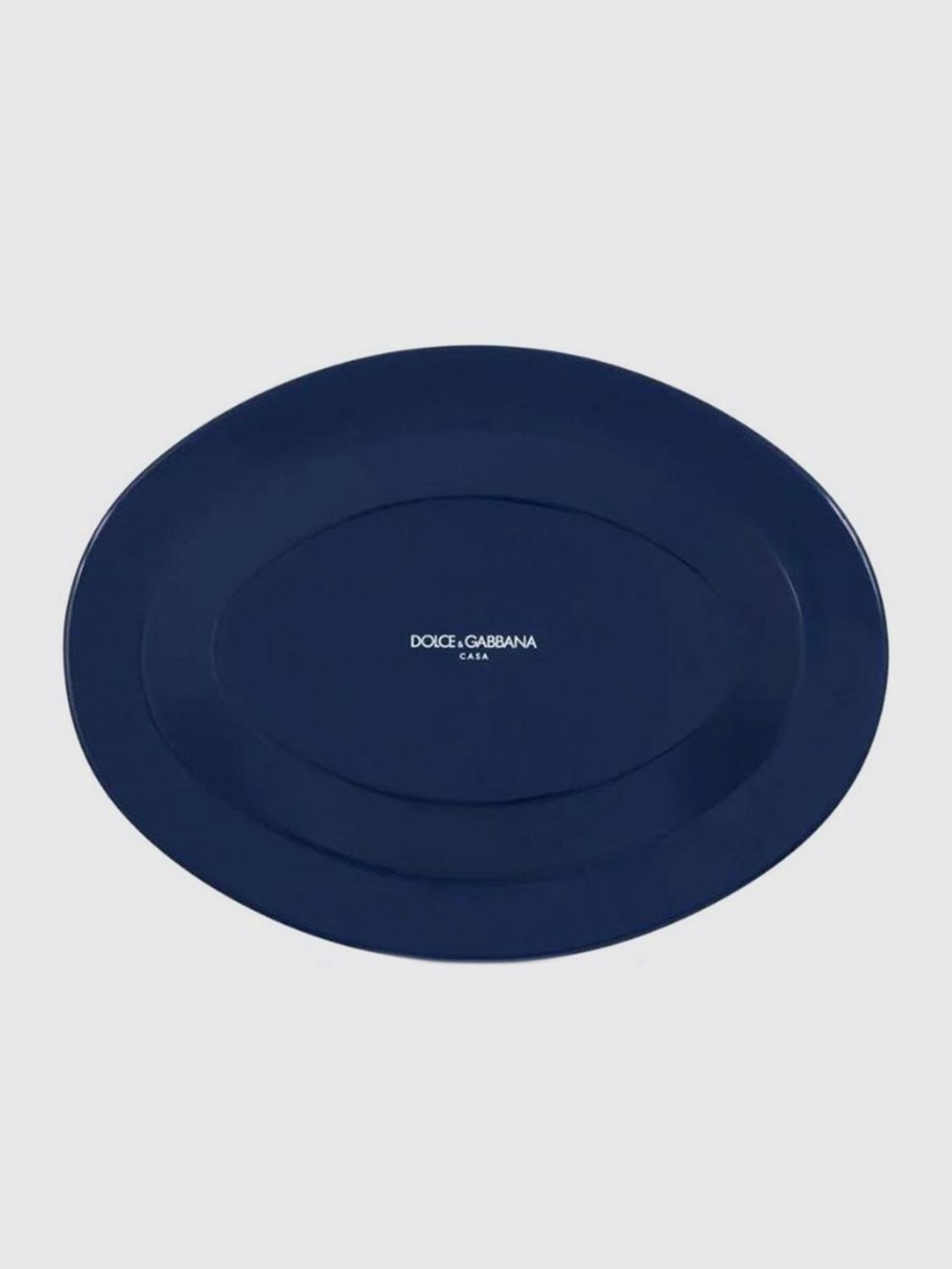 DOLCE & GABBANA TRAYS: Trays lifestyle Dolce & Gabbana, Blue - Img 3