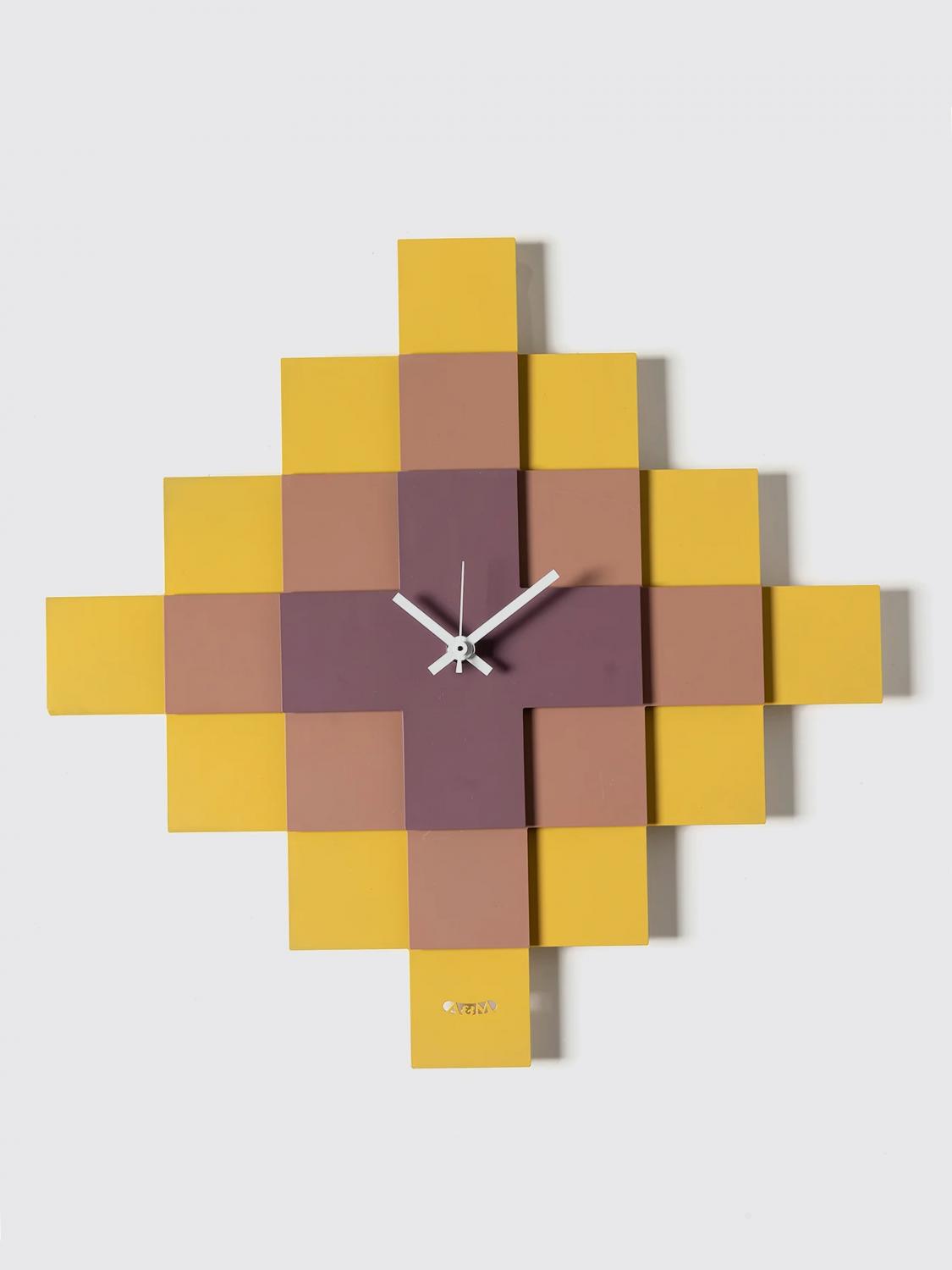 ARTI E MESTIERI CLOCKS: Clocks lifestyle Arti E Mestieri, Ocher - Img 1