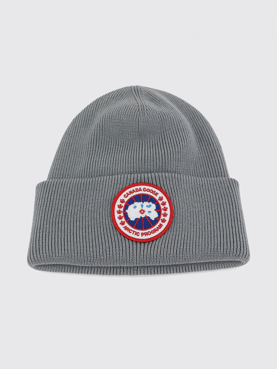 CANADA GOOSE HAT: Hat men Canada Goose, Grey 1 - Img 1