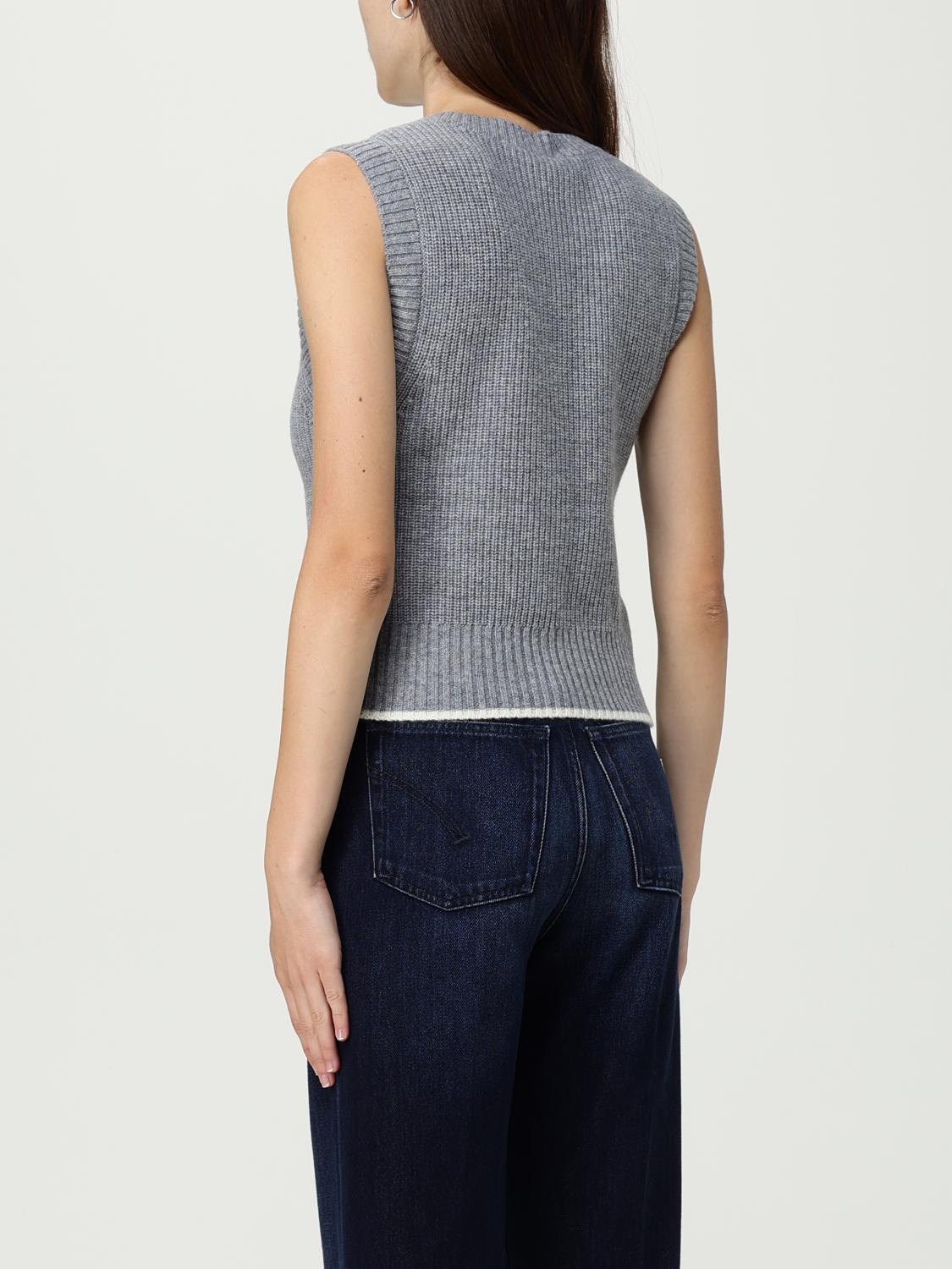 PINKO WAISTCOAT: Waistcoat woman Pinko, Grey - Img 2