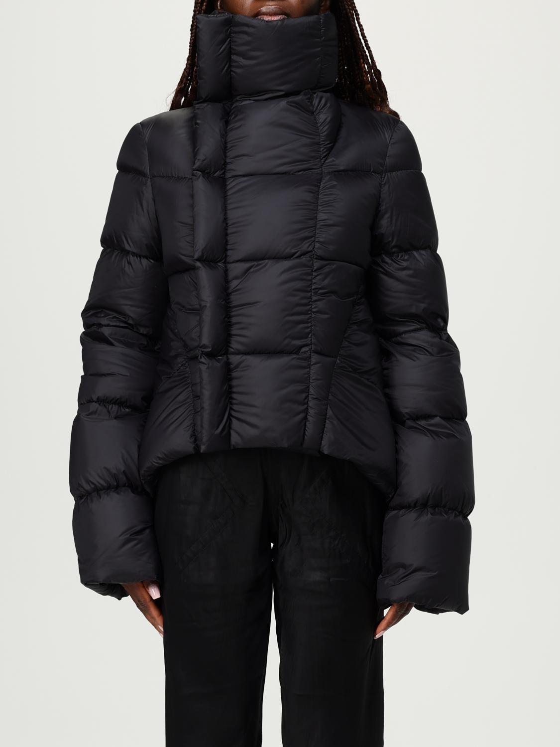 RICK OWENS JACKET: Coat woman Rick Owens, Black - Img 1