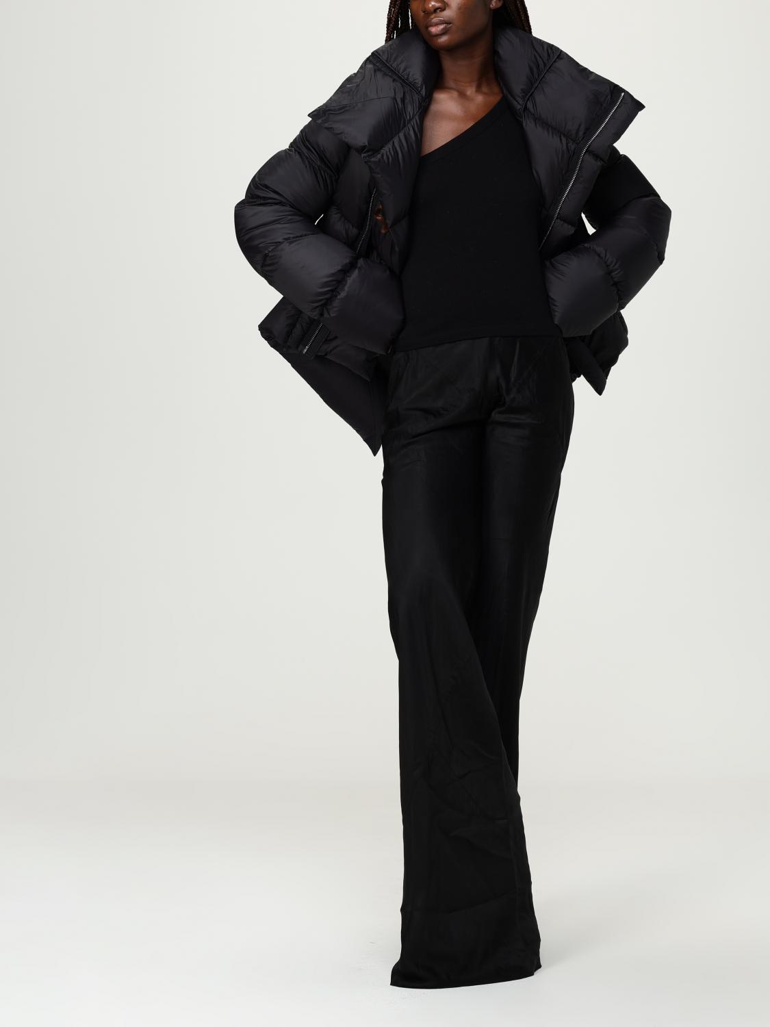 RICK OWENS JACKET: Coat woman Rick Owens, Black - Img 2