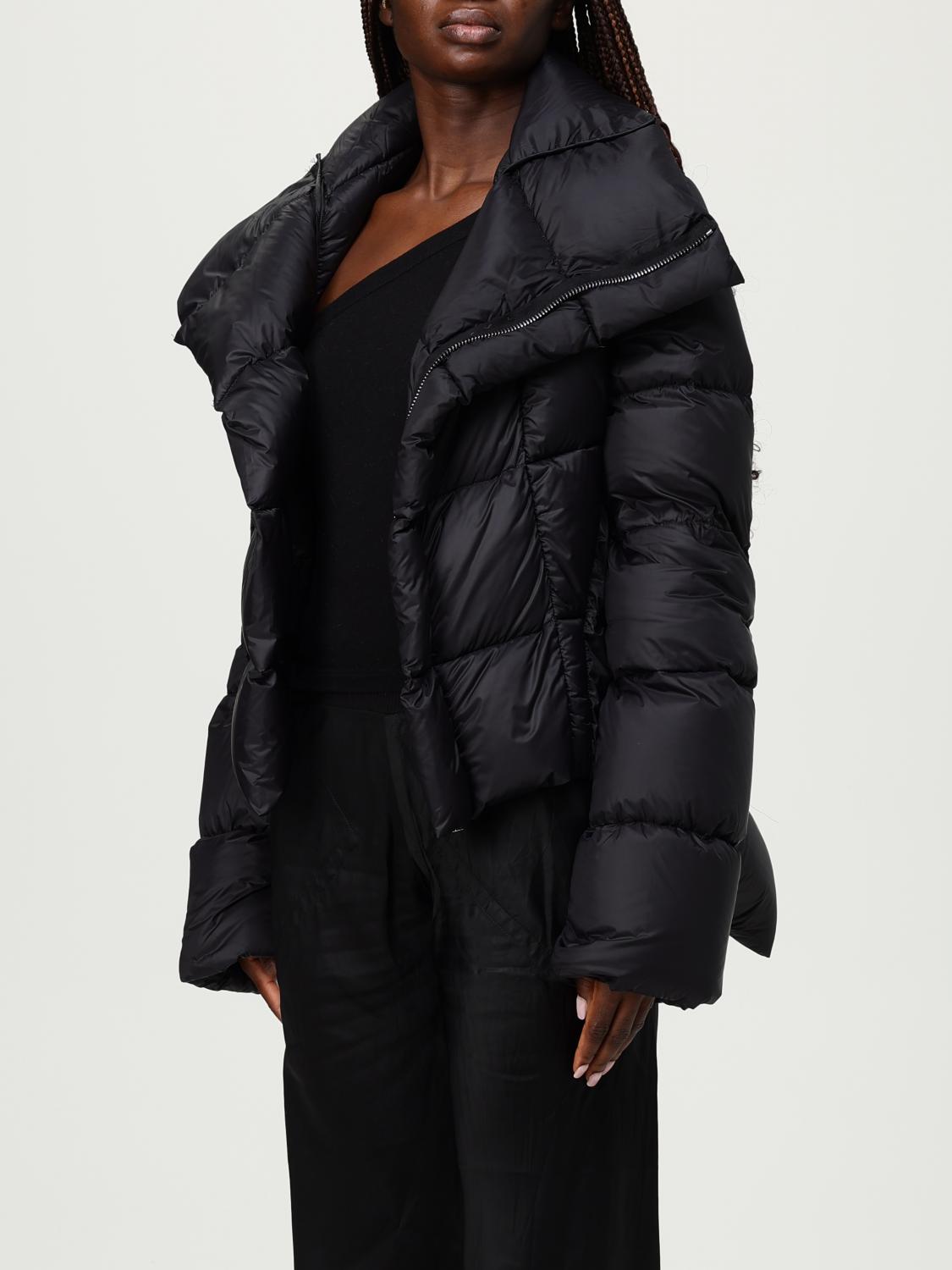 RICK OWENS JACKET: Coat woman Rick Owens, Black - Img 4