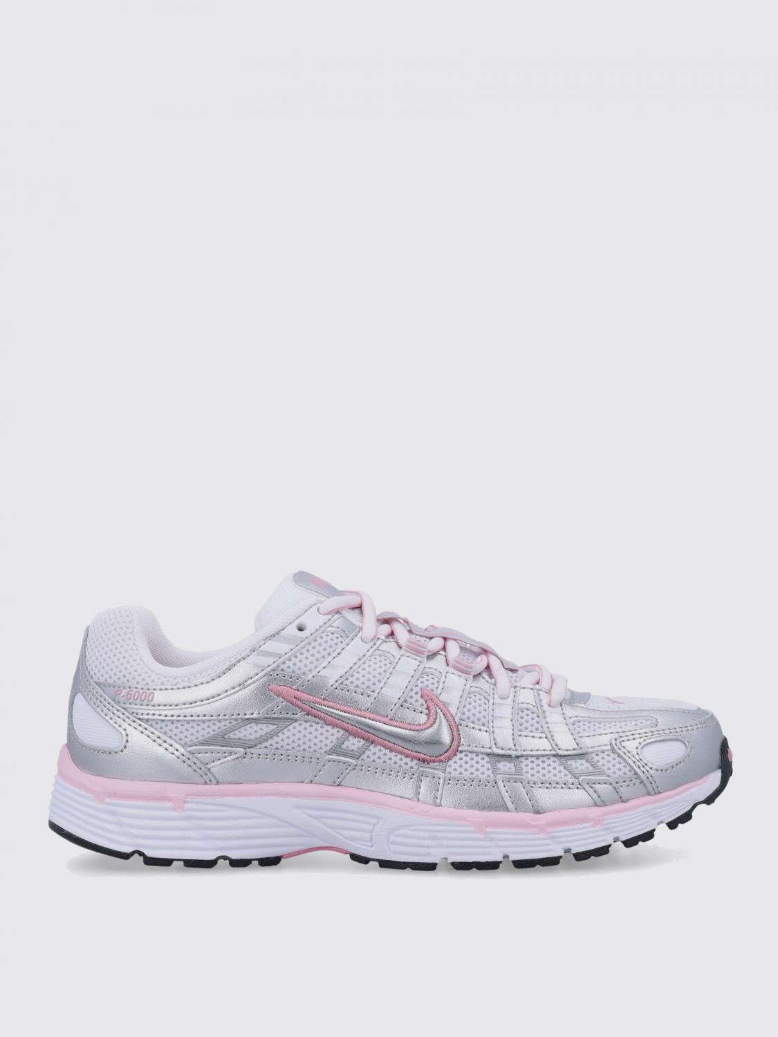 NIKE SNEAKERS: Sneakers P-6000 Nike in pelle sintetica e mesh , Grigio - Img 1