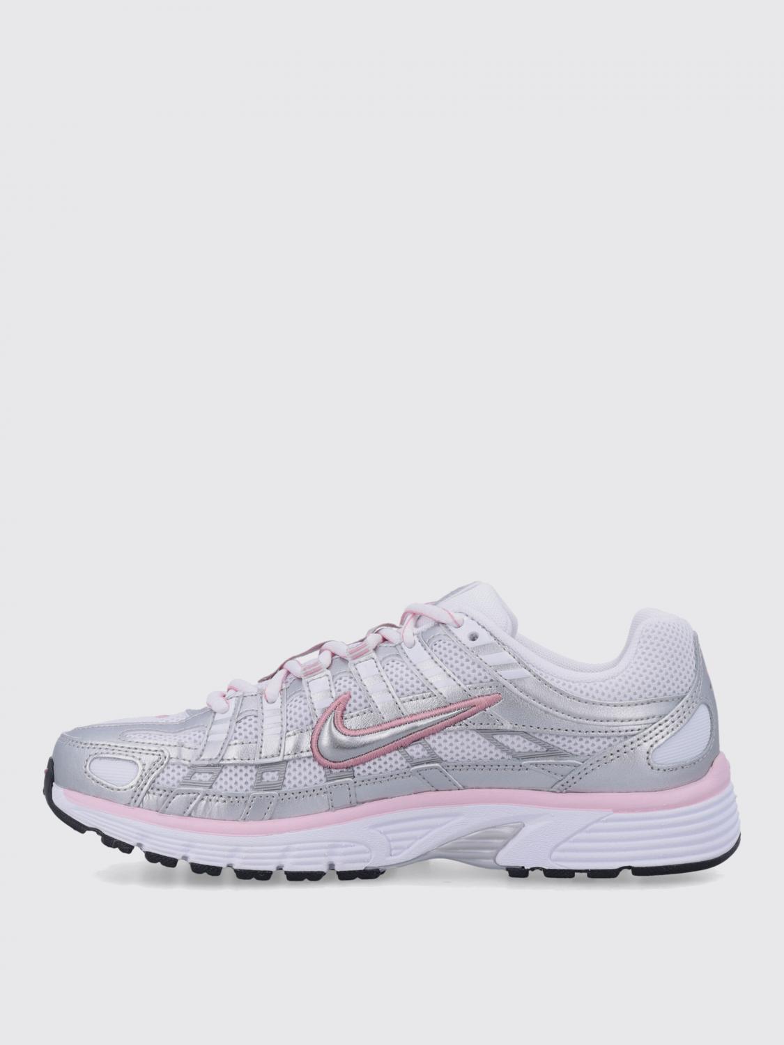 NIKE SNEAKERS: Sneakers P-6000 Nike in pelle sintetica e mesh , Grigio - Img 3