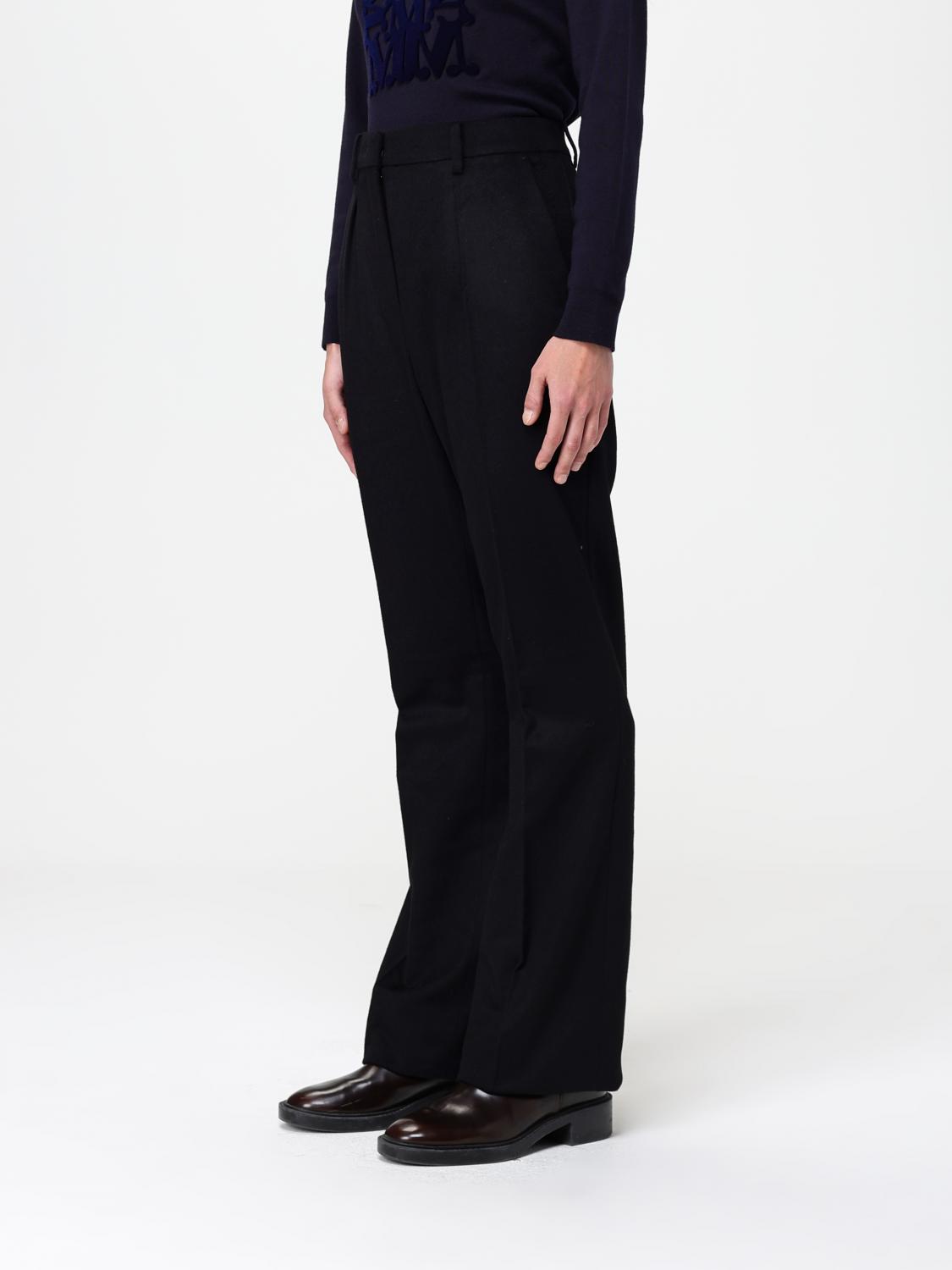 MAX MARA: Pants woman - Black | Max Mara pants 2521136072600