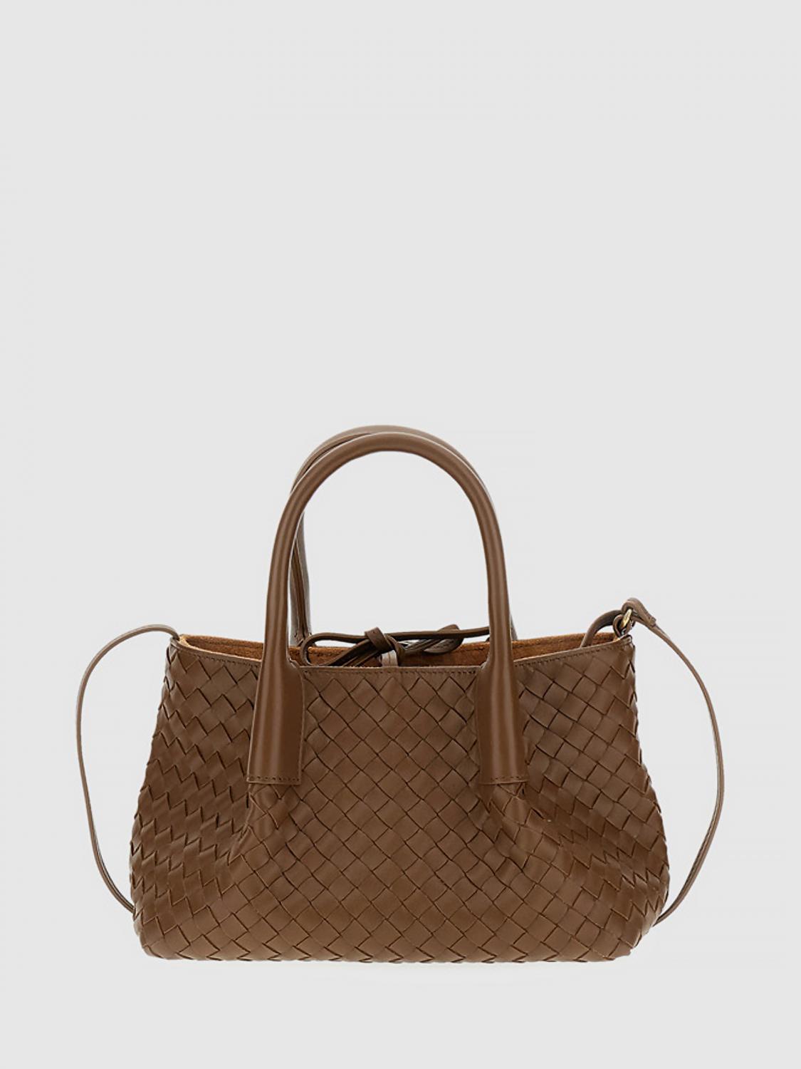 BOTTEGA VENETA HANDBAG: Shoulder bag woman Bottega Veneta, Brown - Img 1