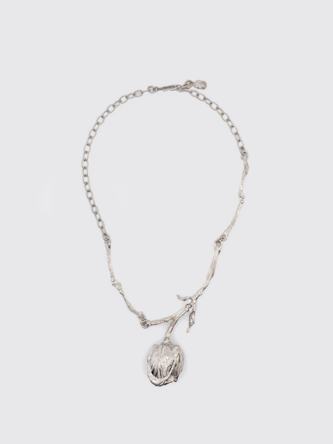 MARNI GIOIELLO: Collana Rose Marni in ottone , Silver - Img 1