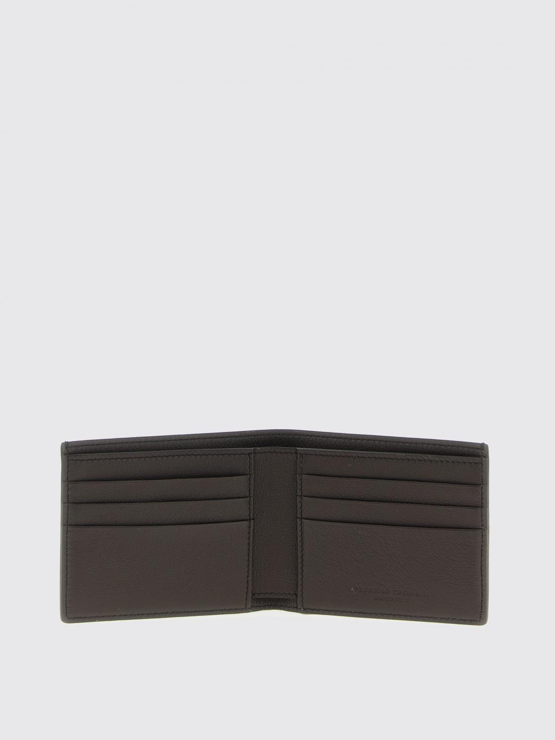 BRUNELLO CUCINELLI 財布: Brunello Cucinelli レザーウォレット, ブラウン - Img 2