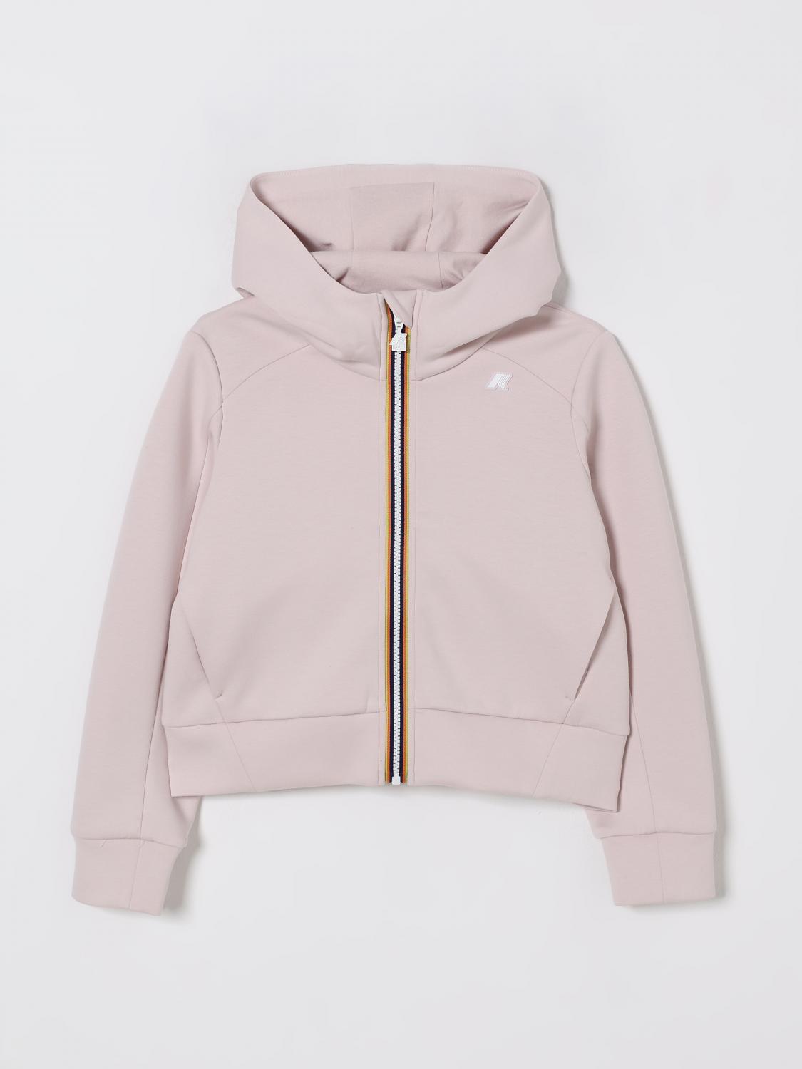 K-WAY SWEATER: Jacket kids K-way, Pink - Img 1