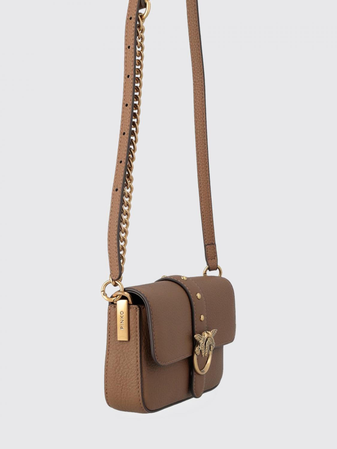 PINKO 迷你包: 迷你包 女士 Pinko, 棕色 - Img 3