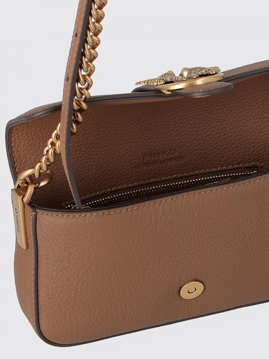 PINKO 迷你包: 迷你包 女士 Pinko, 棕色 - Img 4