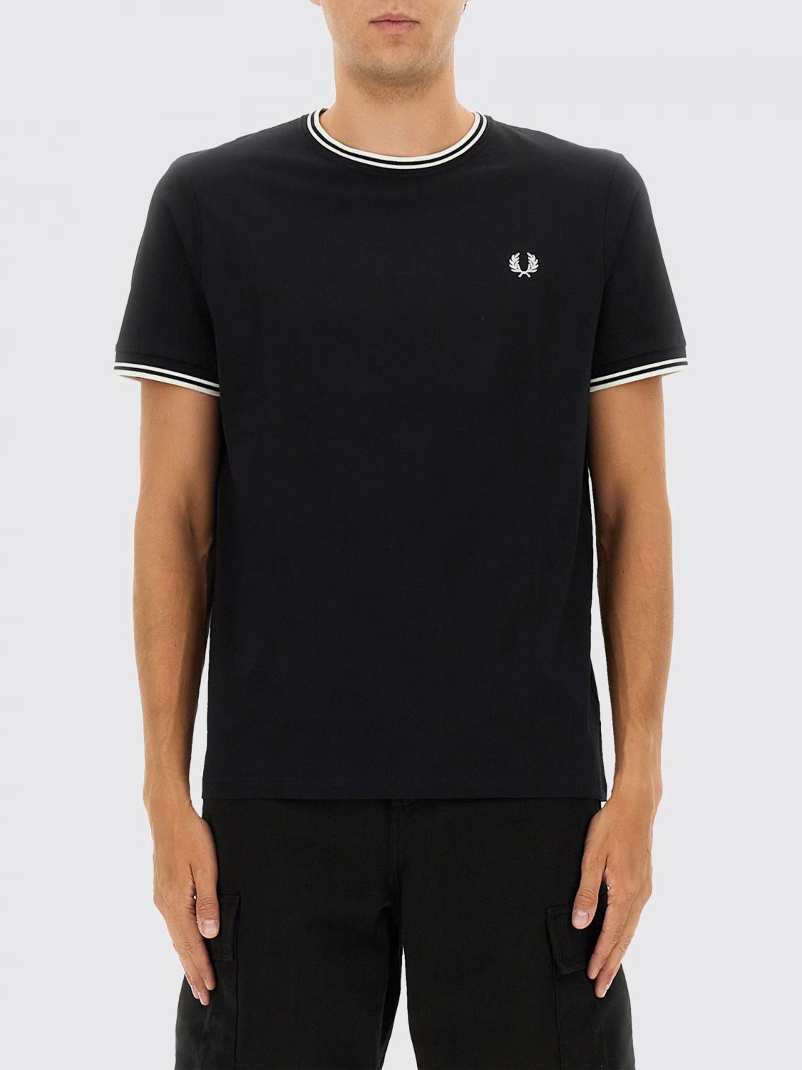 FRED PERRY CAMISETA: Camiseta hombre Fred Perry, Negro - Img 1