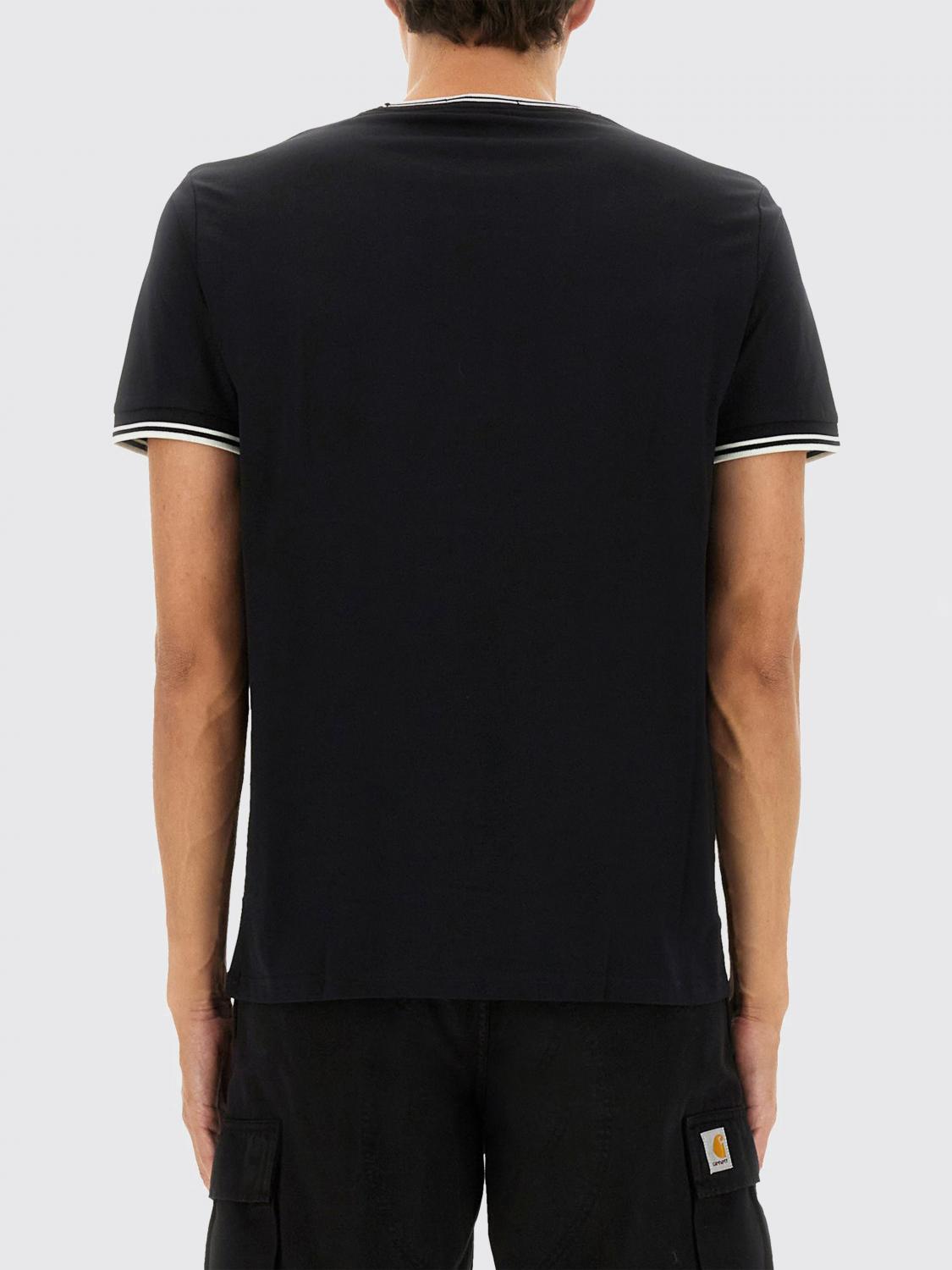 FRED PERRY CAMISETA: Camiseta hombre Fred Perry, Negro - Img 3