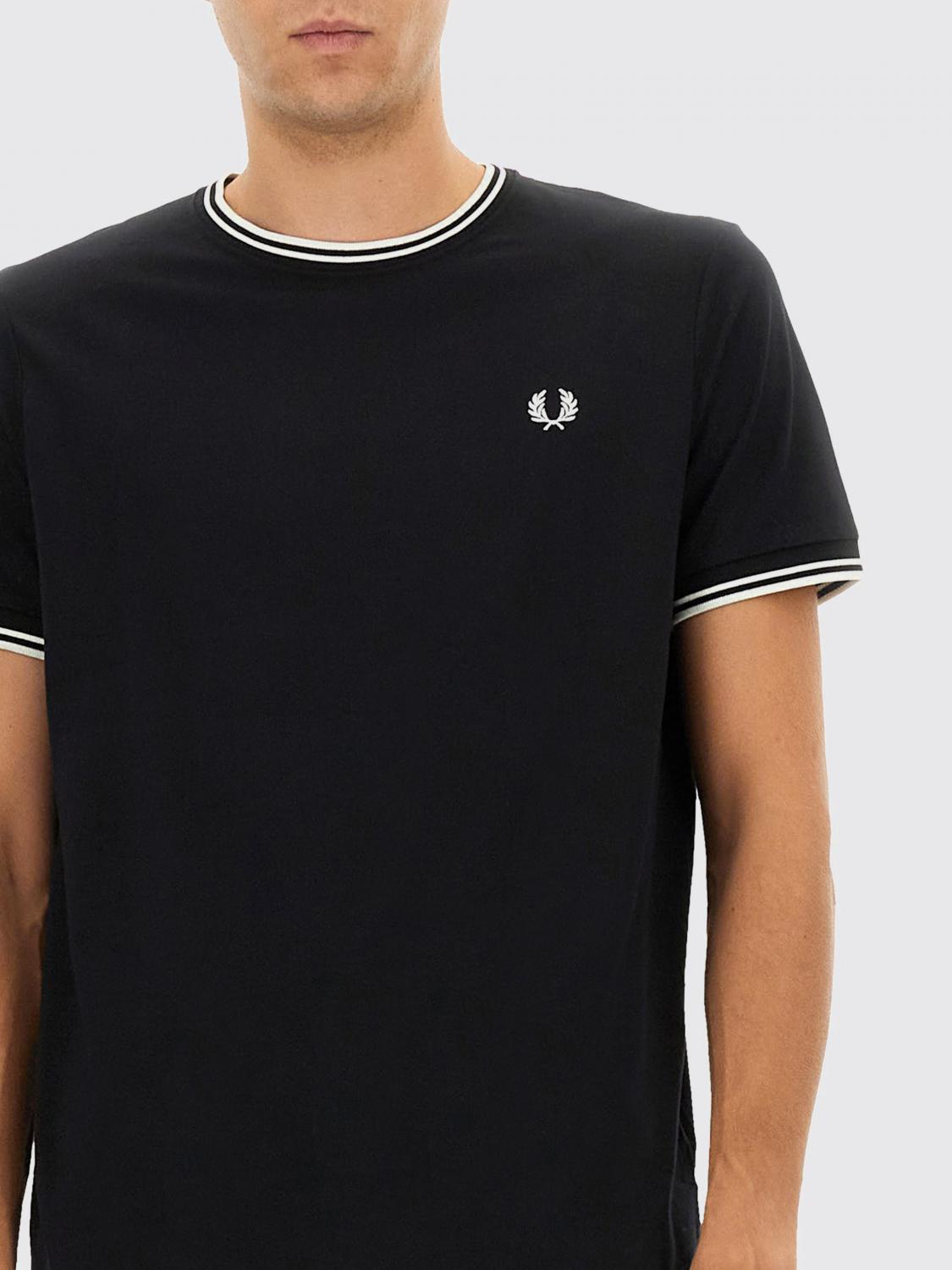 FRED PERRY CAMISETA: Camiseta hombre Fred Perry, Negro - Img 4