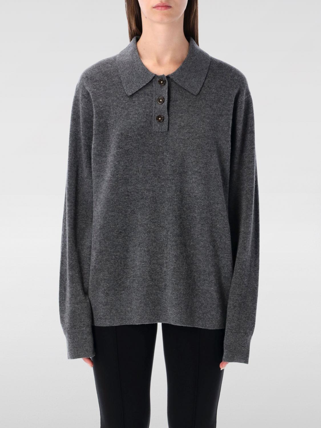 THE GARMENT POLO SHIRT: Sweater woman The Garment, Grey - Img 1
