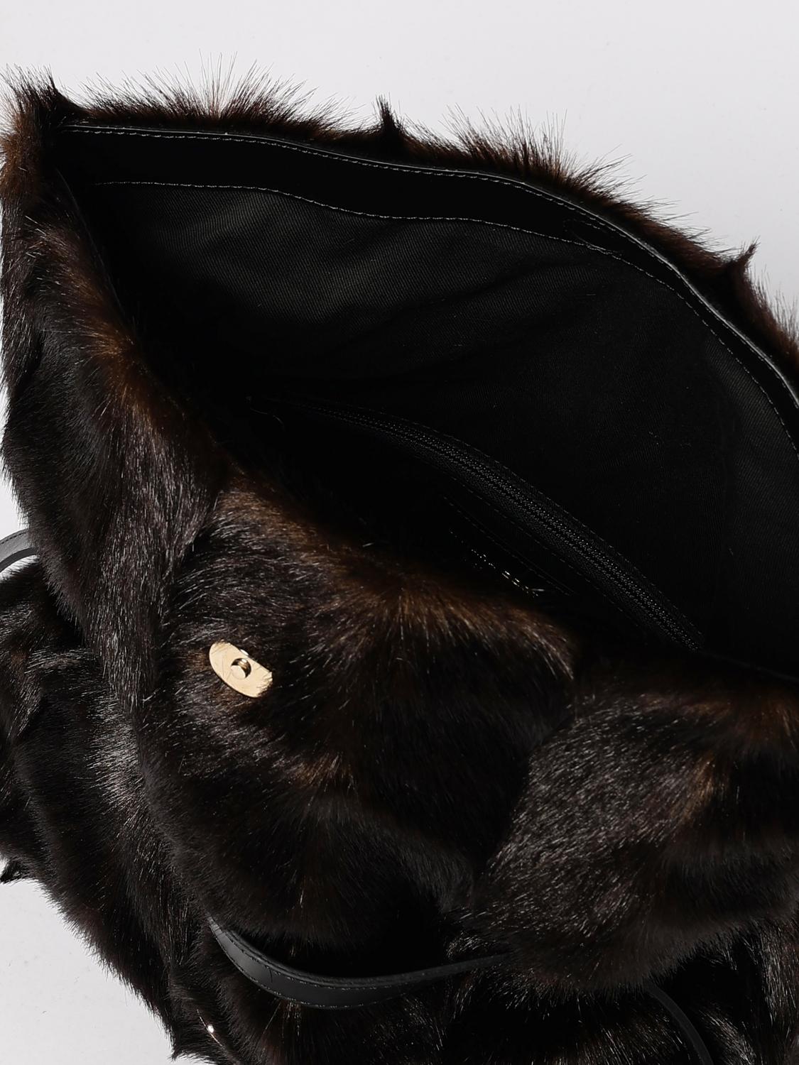 LIVIANA CONTI SAC PORTÉ ÉPAULE: Sac porté main femme Liviana Conti, Marron - Img 3