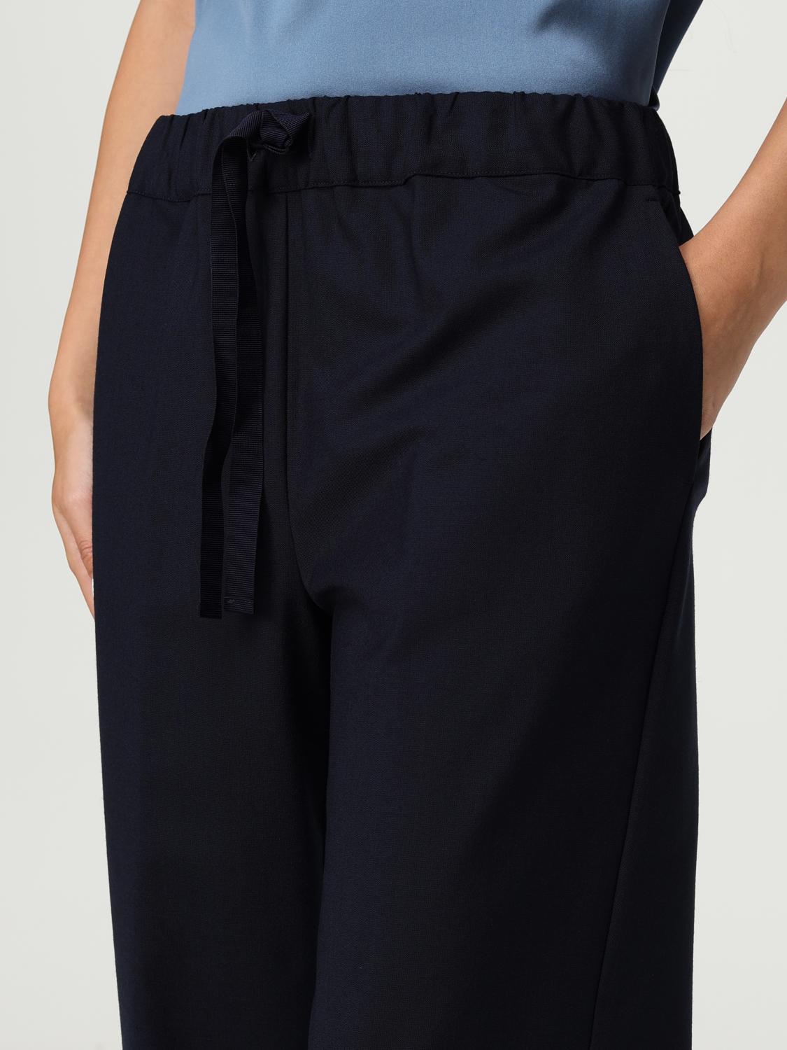 SEMICOUTURE PANTALONES: Pantalón mujer Semicouture, Azul Oscuro - Img 3