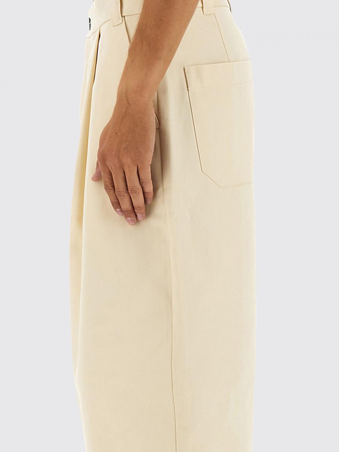 STUDIO NICHOLSON PANTALON: Pantalon homme Studio Nicholson, Beige - Img 4