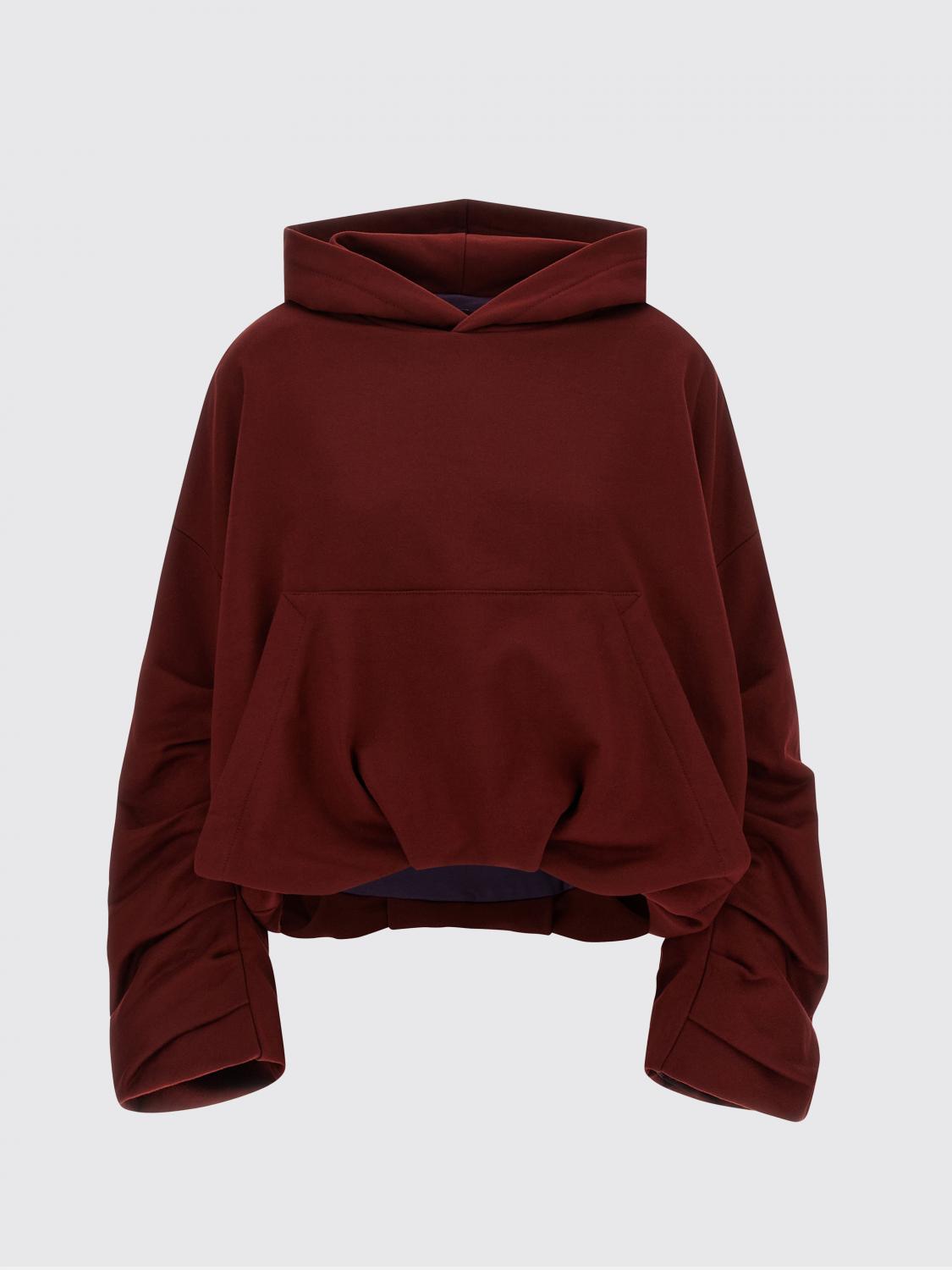 DRIES VAN NOTEN SWEATSHIRT: Pullover damen Dries Van Noten, Burgunderrot - Img 1