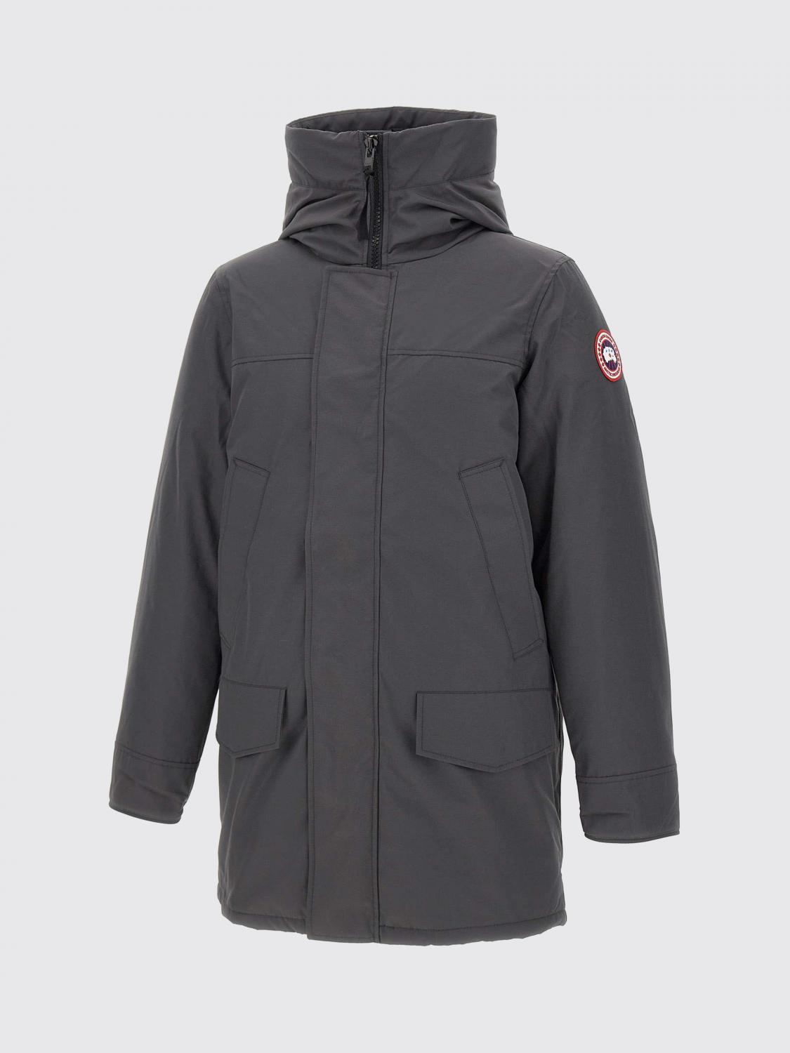 CANADA GOOSE CAPPOTTO: Parka Langford in Arctic Tech® riciclato e biologico Canada Goose, Grigio - Img 2