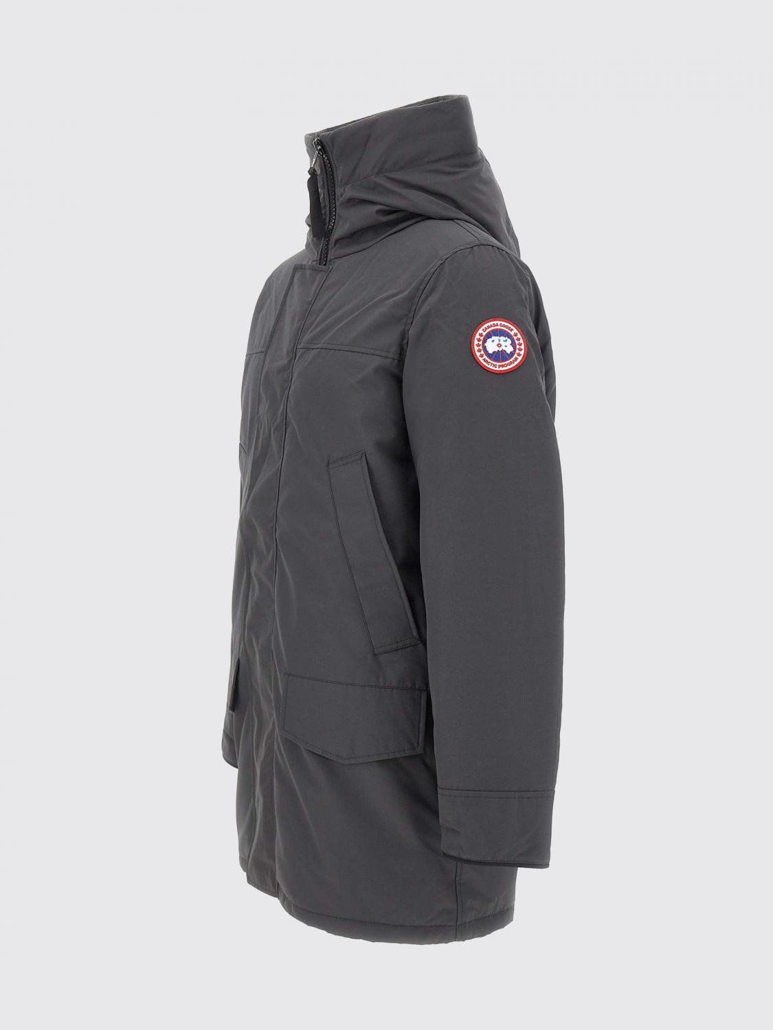 CANADA GOOSE CAPPOTTO: Parka Langford in Arctic Tech® riciclato e biologico Canada Goose, Grigio - Img 4