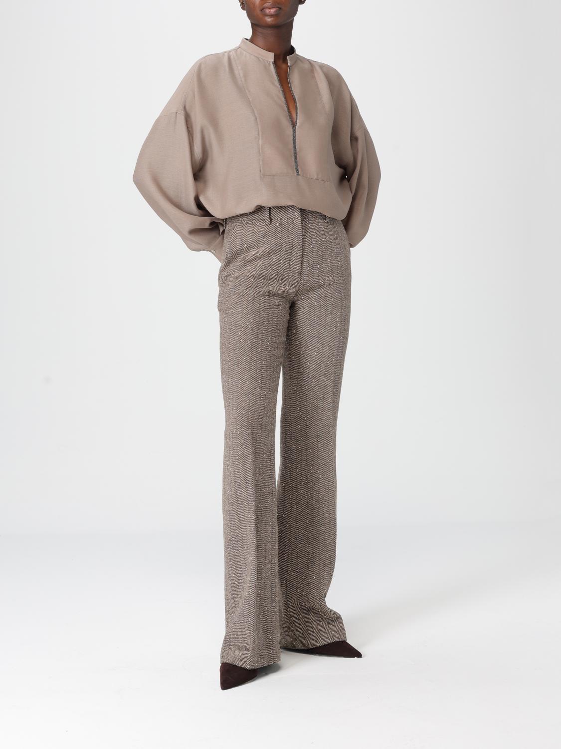 BRUNELLO CUCINELLI トップス: スカート レディース Brunello Cucinelli, キャメル - Img 2