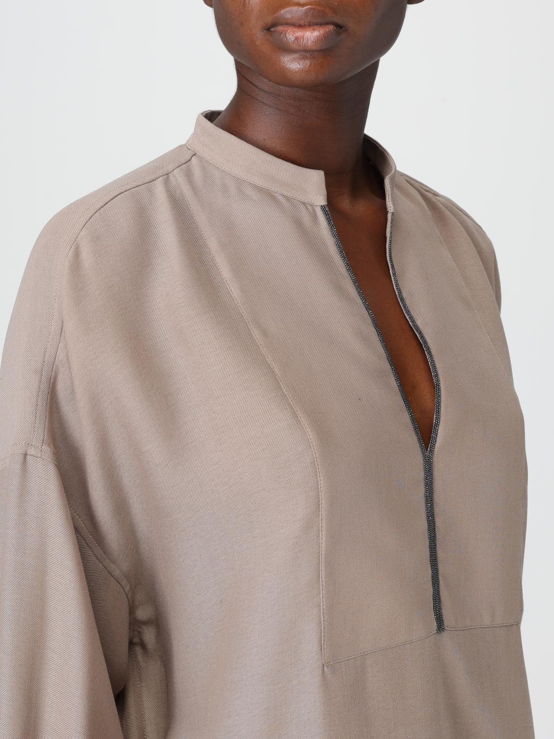 BRUNELLO CUCINELLI トップス: スカート レディース Brunello Cucinelli, キャメル - Img 5