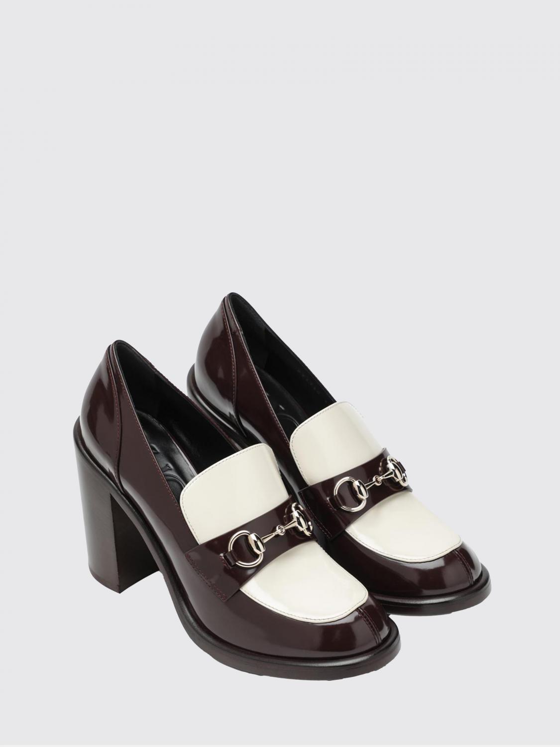 GUCCI MOCASSINI: Mocassino Gucci in pelle spazzolata con morsetto Horsebit, Beige - Img 2