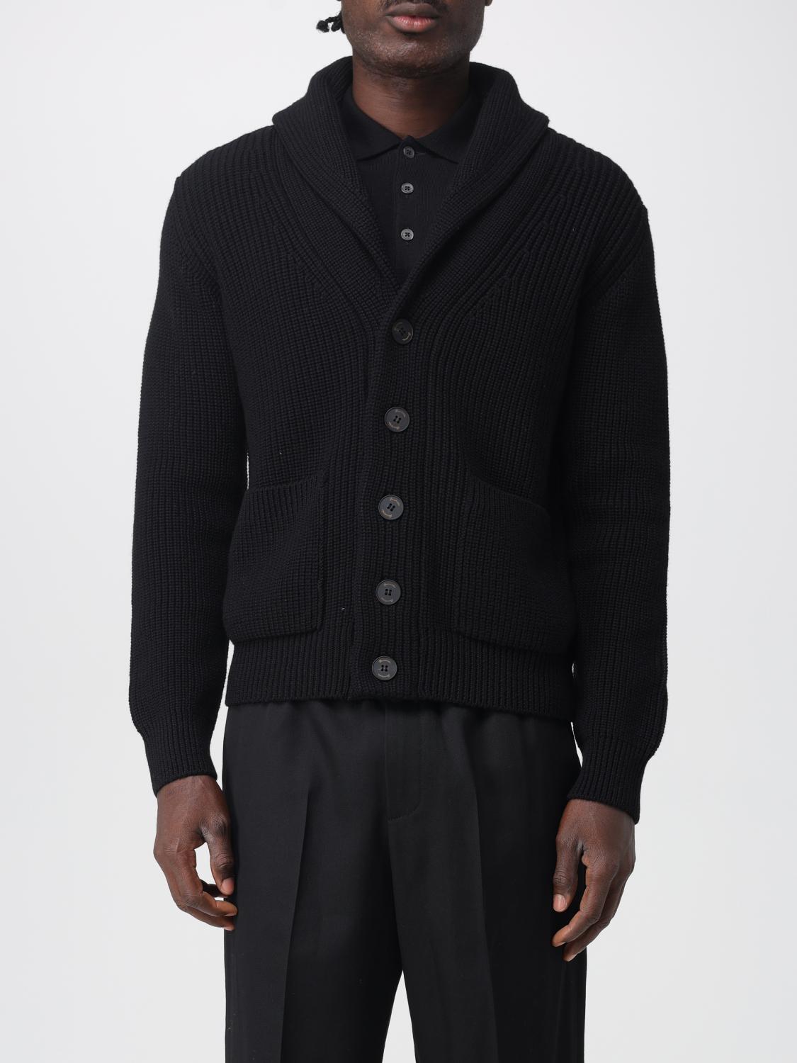 DRUMOHR SWEATER: Cardigan men Drumohr, Black - Img 1