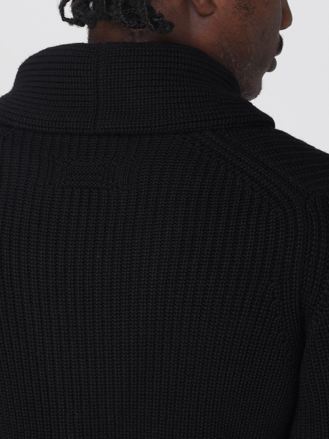 DRUMOHR SWEATER: Cardigan men Drumohr, Black - Img 4