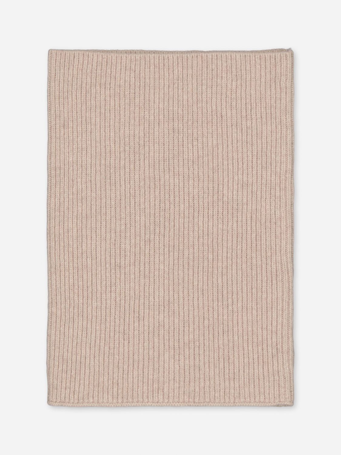 BOBBIN & TRICOT SCARF: Cashmere Scarf Bobbin & Tricot, Beige - Img 1